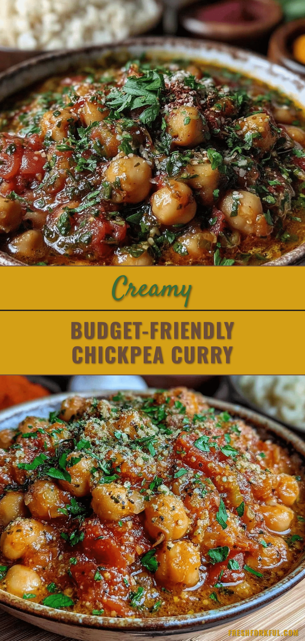 canned chickpea curry recipe