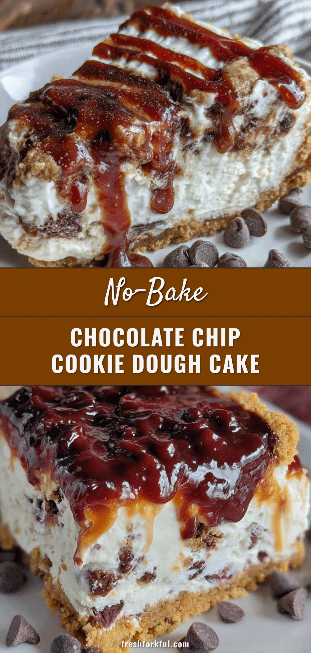 chocolate chip cookie dough ice cream cake recipe