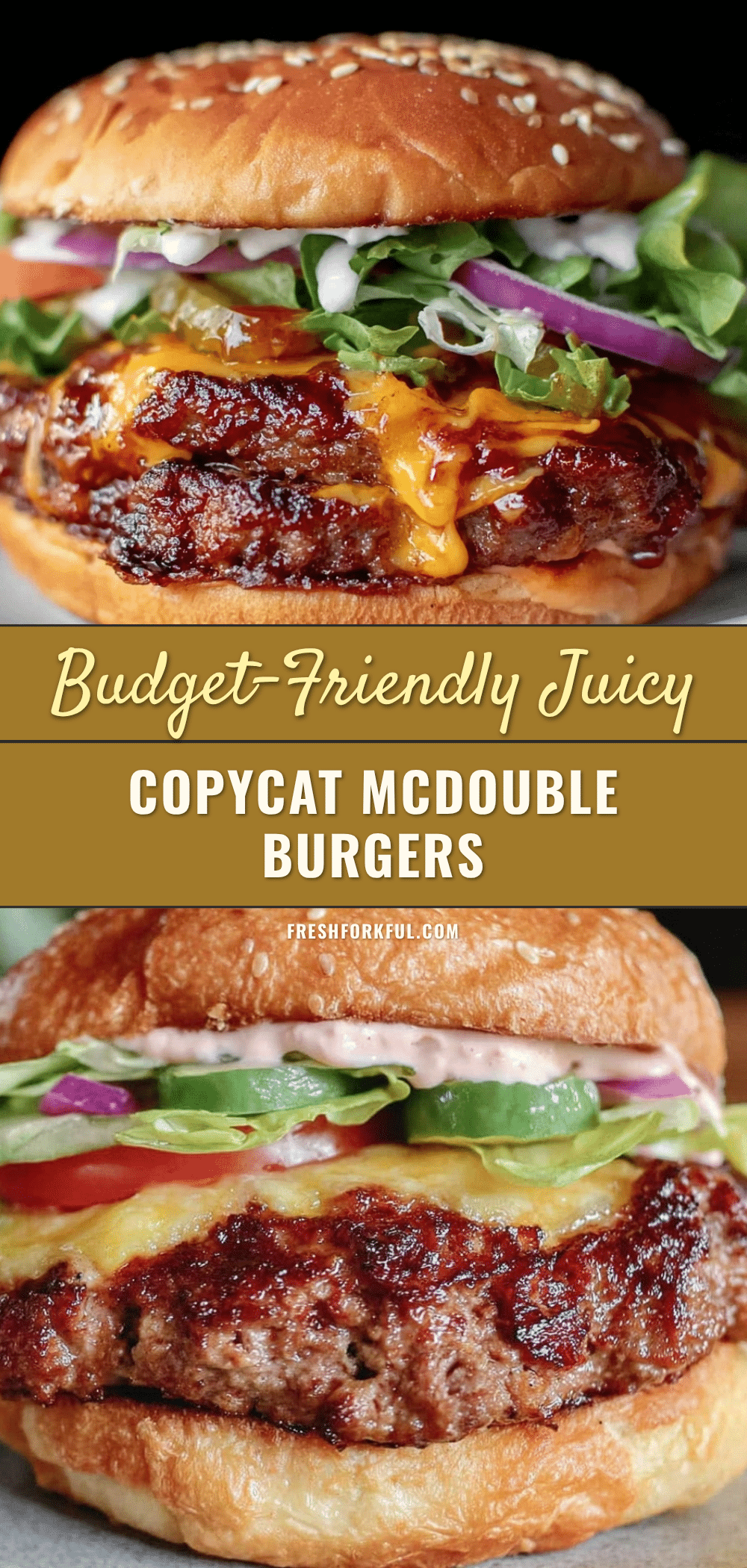 copycat McDouble burger recipe recipe
