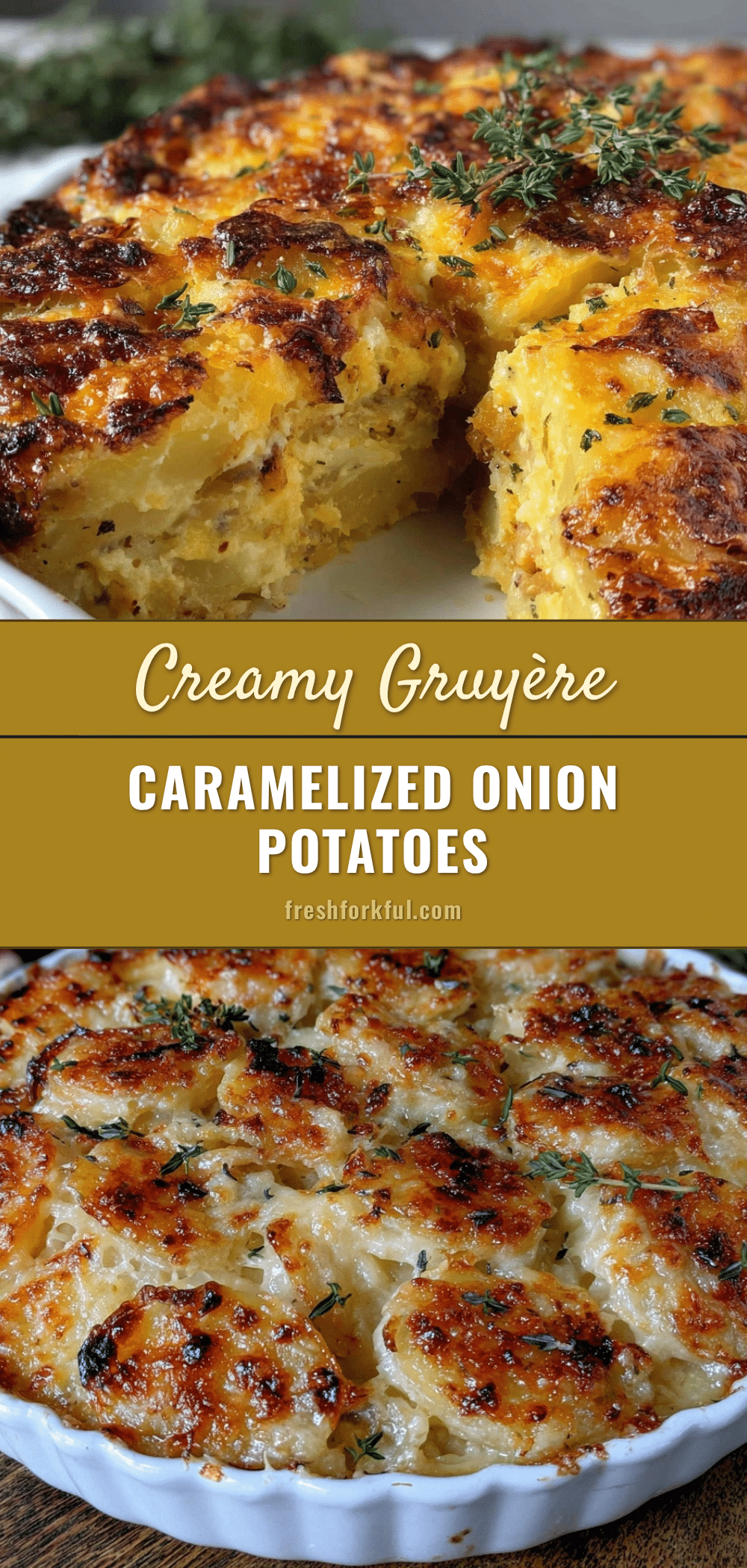 creamy gruyère scalloped potatoes recipe