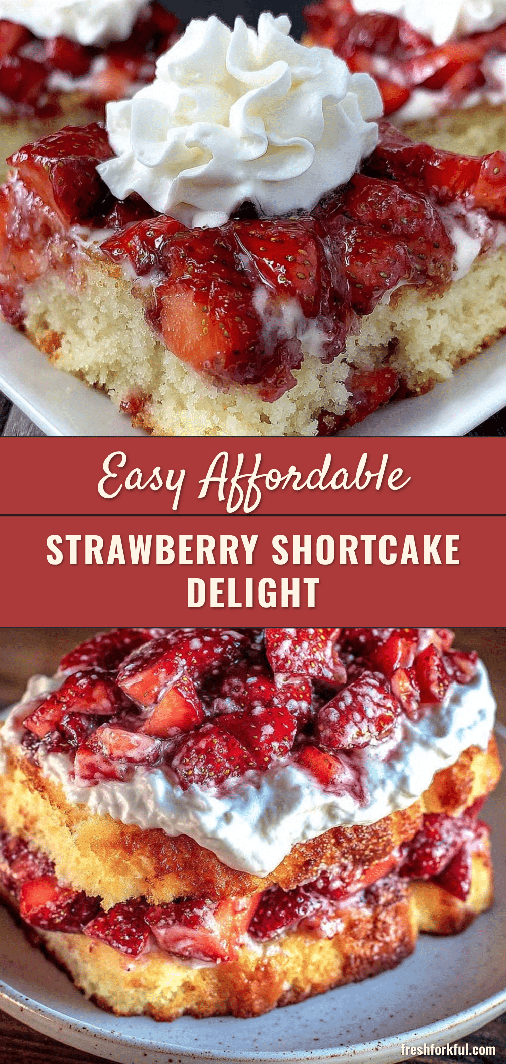 easy affordable strawberry shortcake recipe