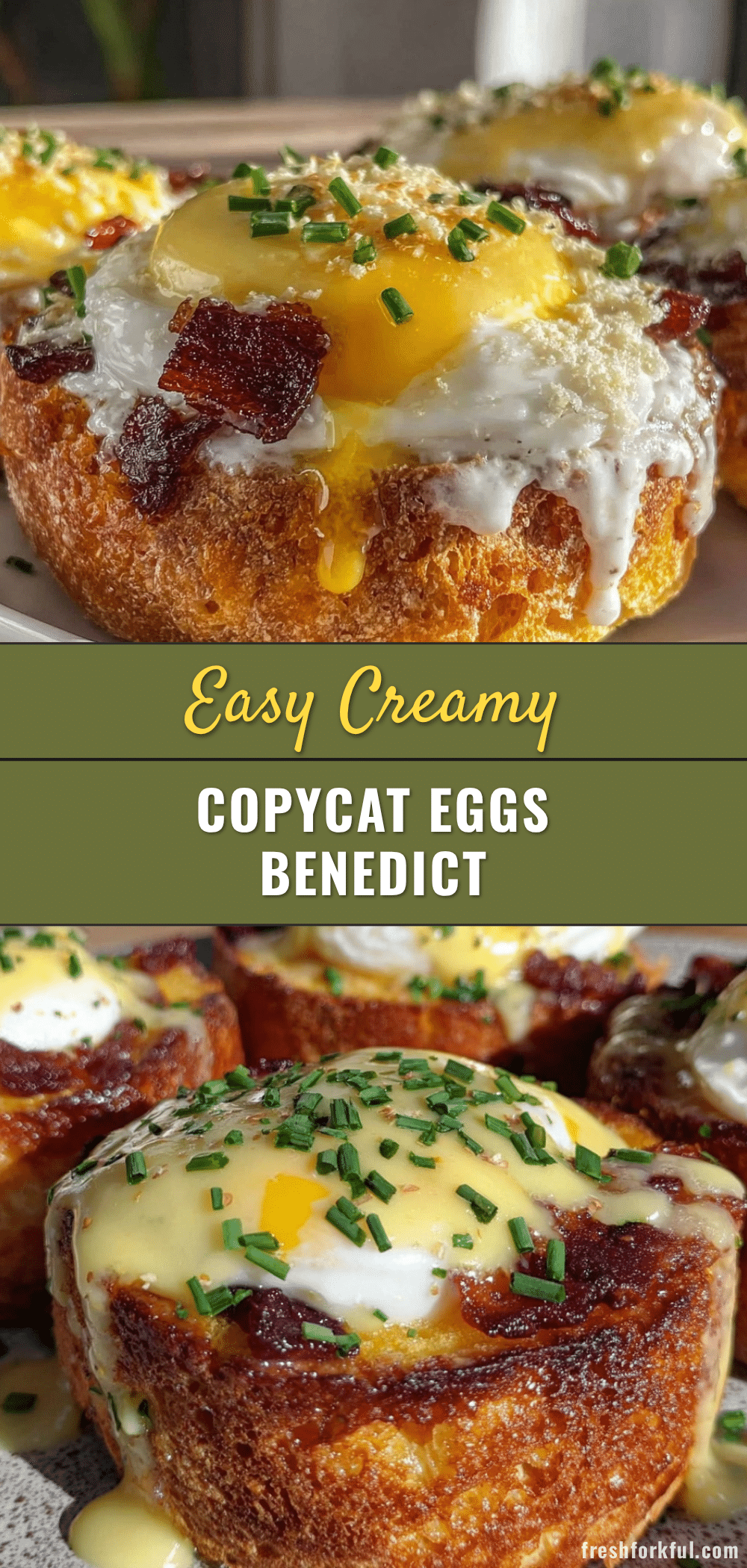 easy creamy copycat eggs benedict recipe