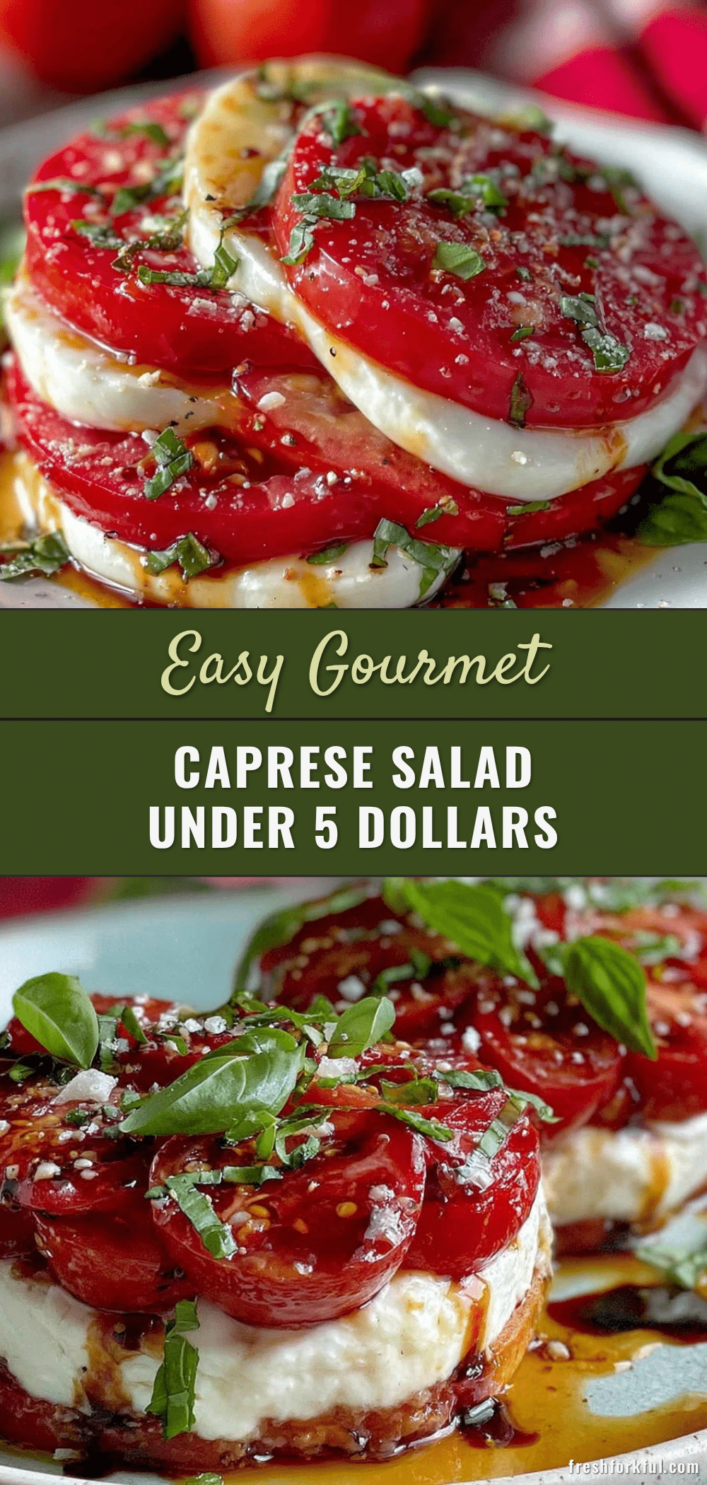 easy gourmet caprese salad recipe