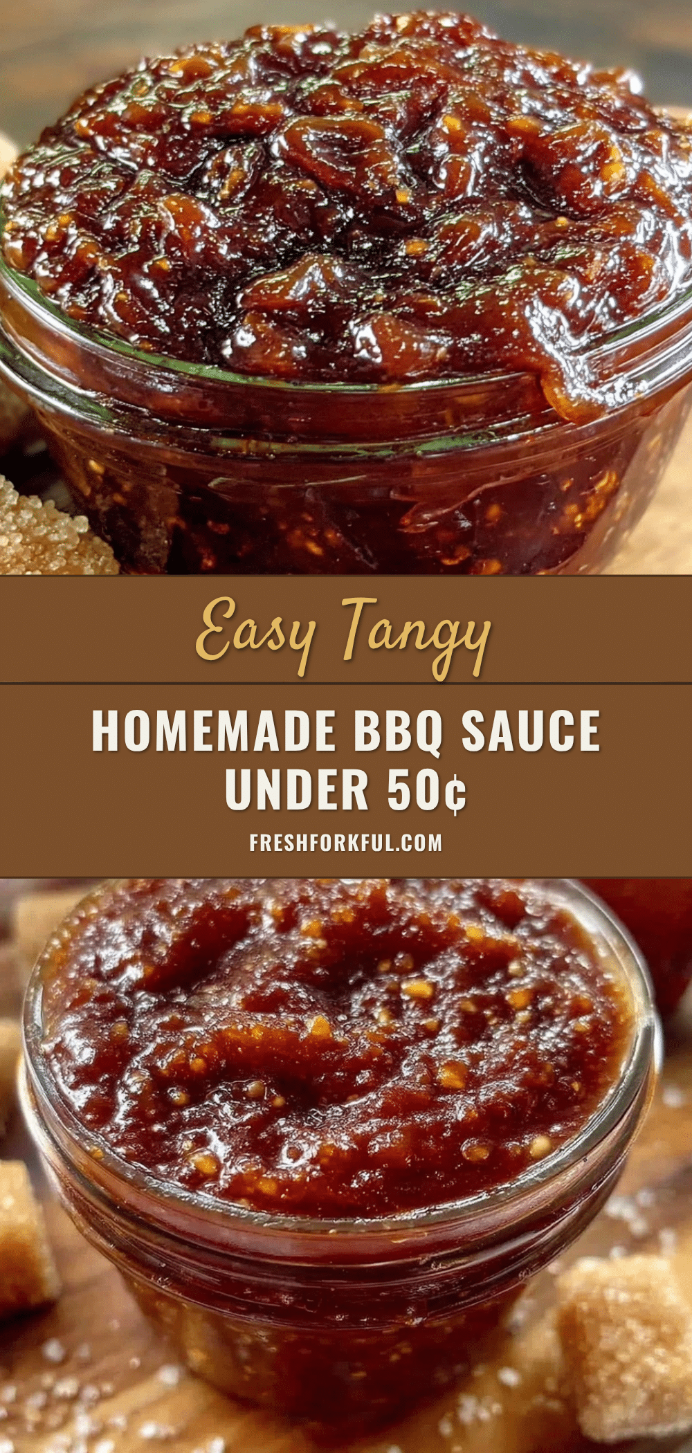 easy tangy homemade BBQ sauce recipe