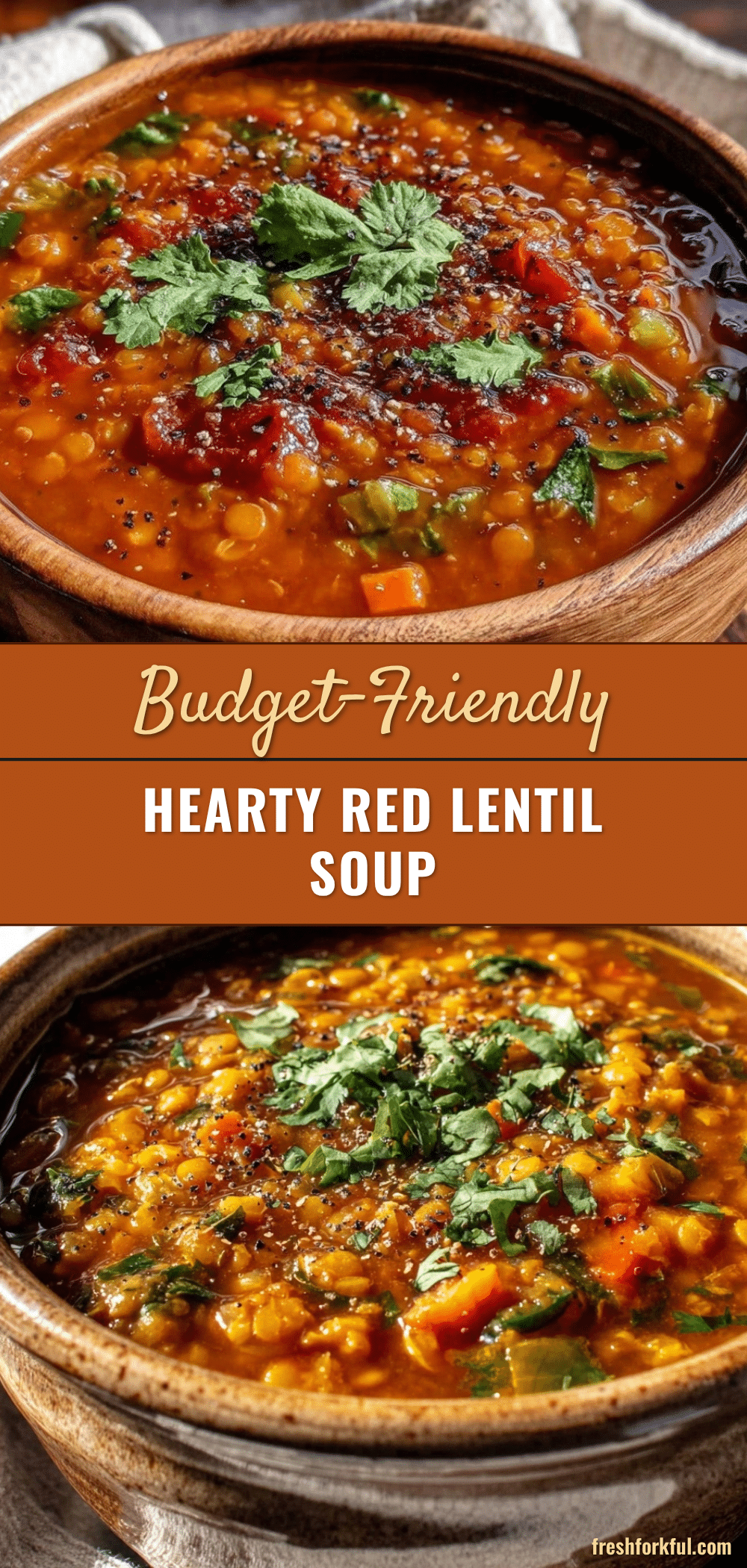 hearty red lentil soup recipe recipe