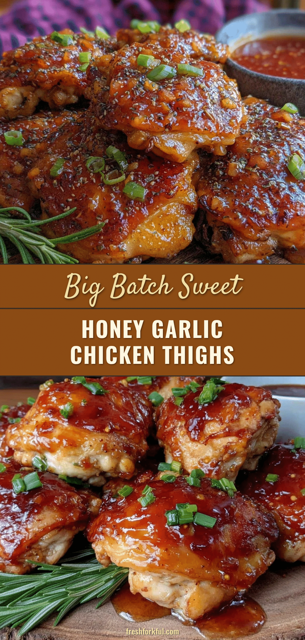 honey garlic chicken thighs recipe