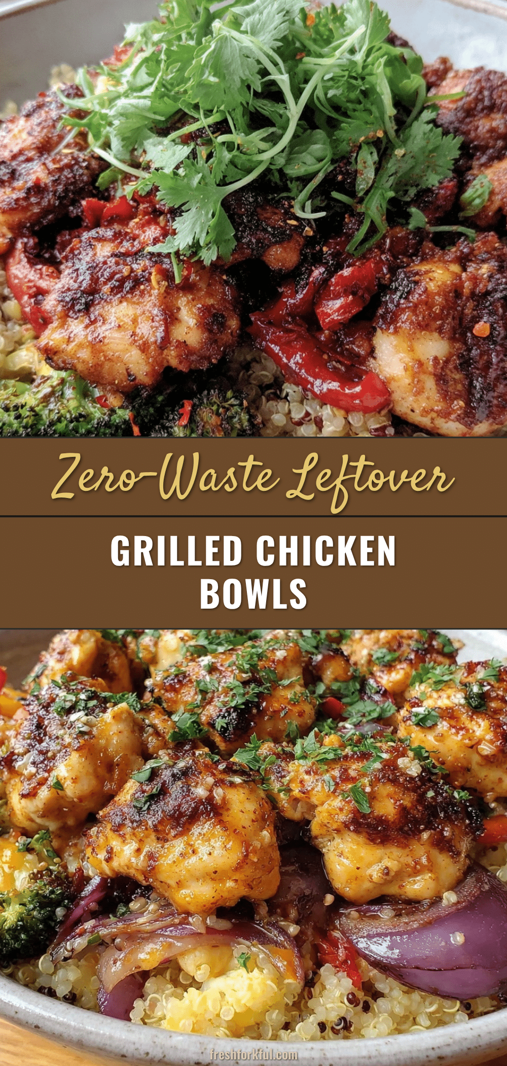leftover grilled chicken grain bowl recipe