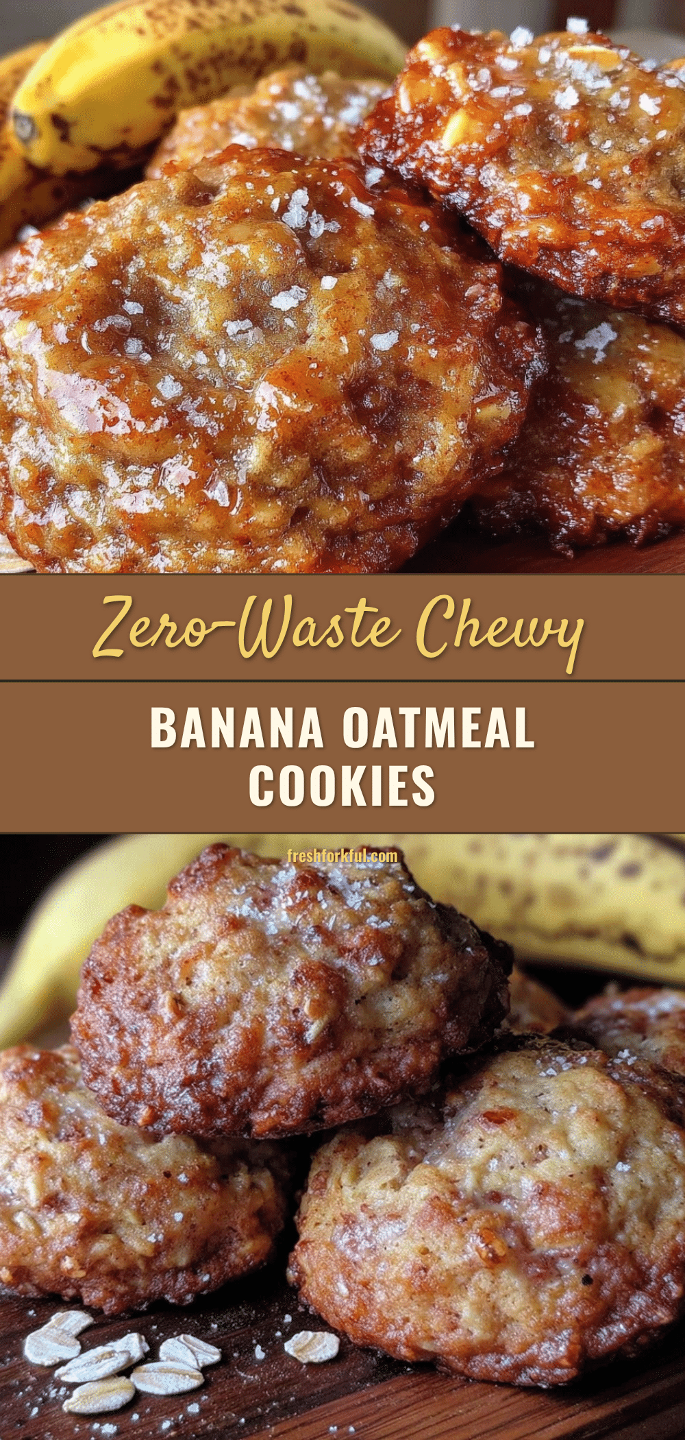 overripe banana oatmeal cookies recipe