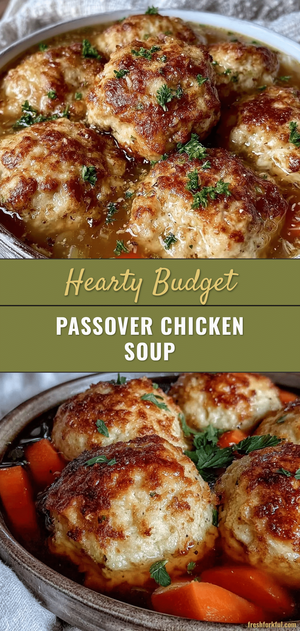 passover chicken soup with matzo balls recipe