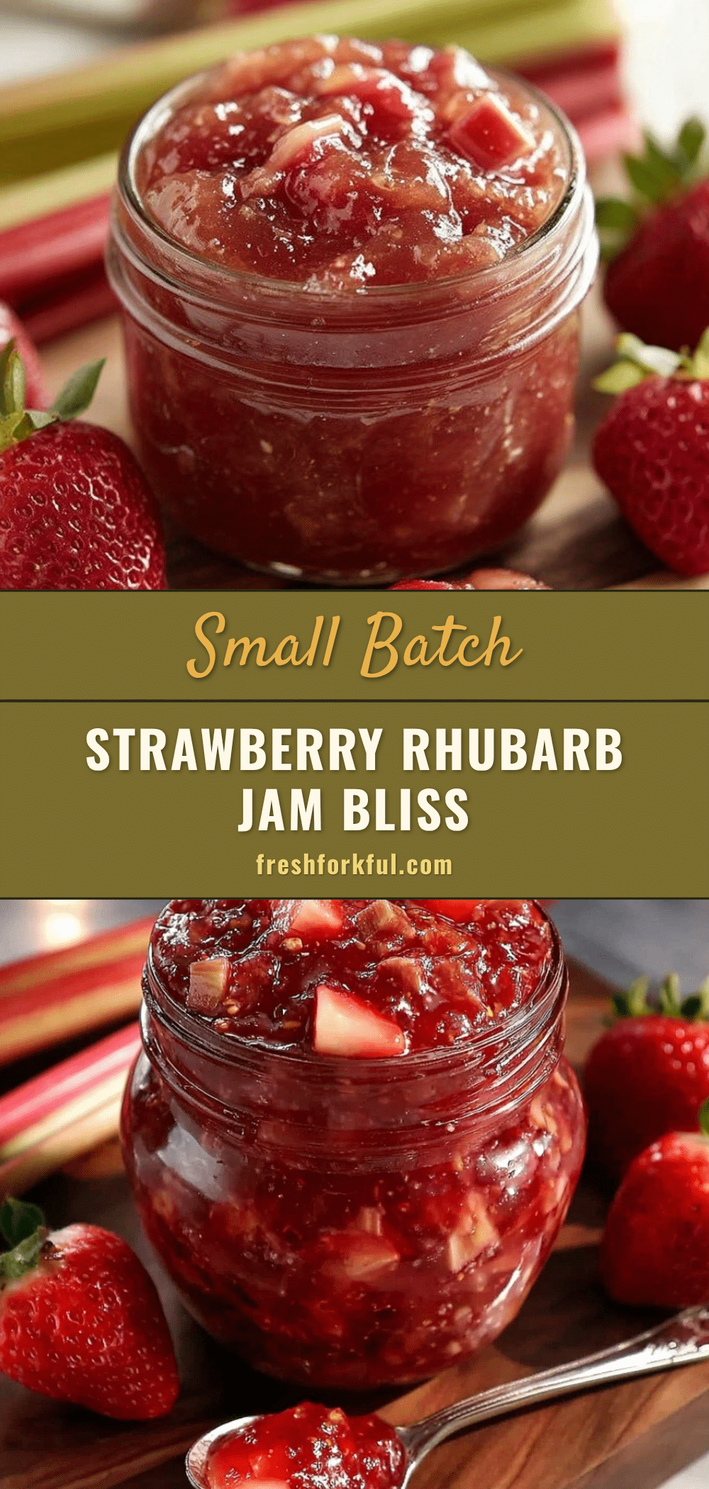 strawberry rhubarb jam recipe