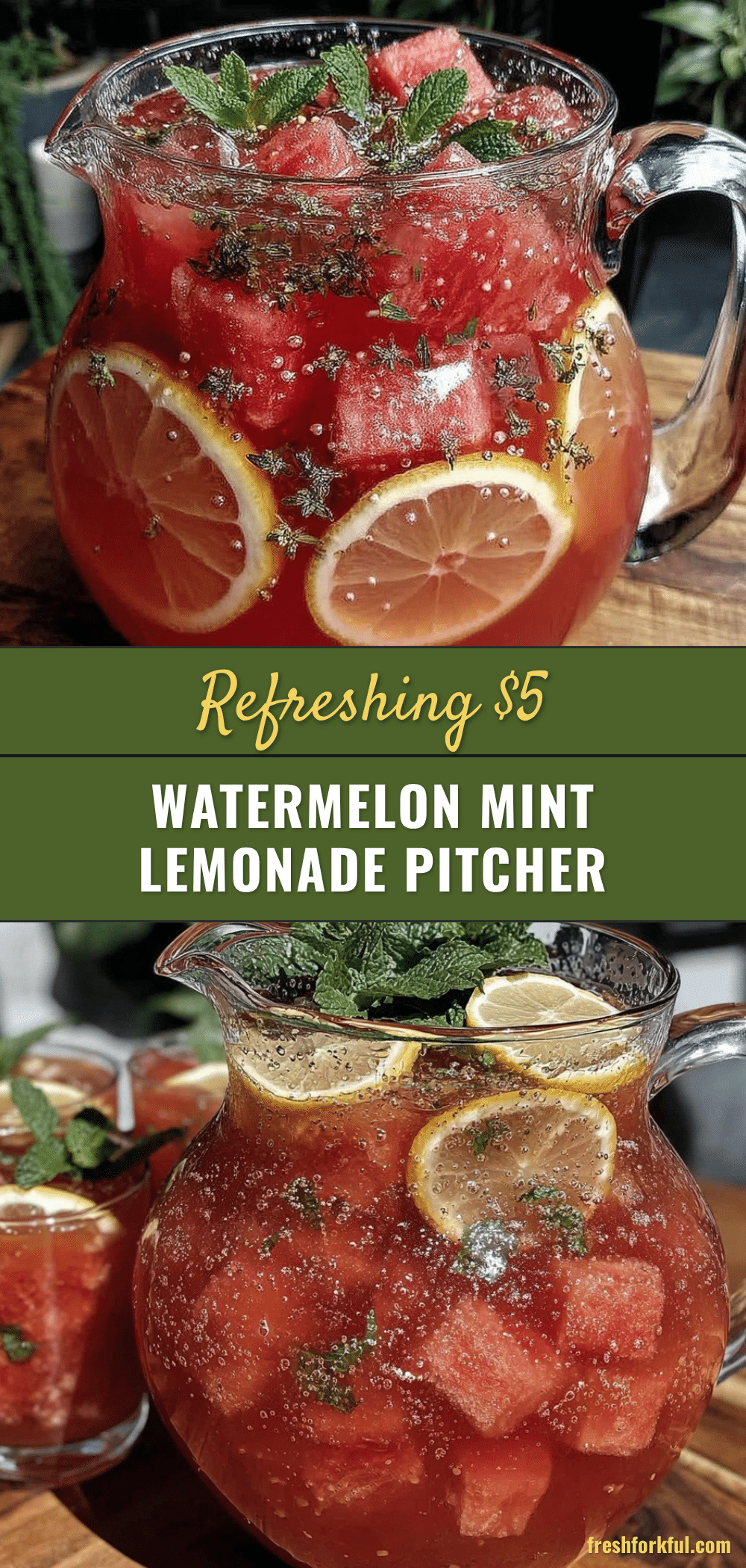 watermelon mint lemonade recipe