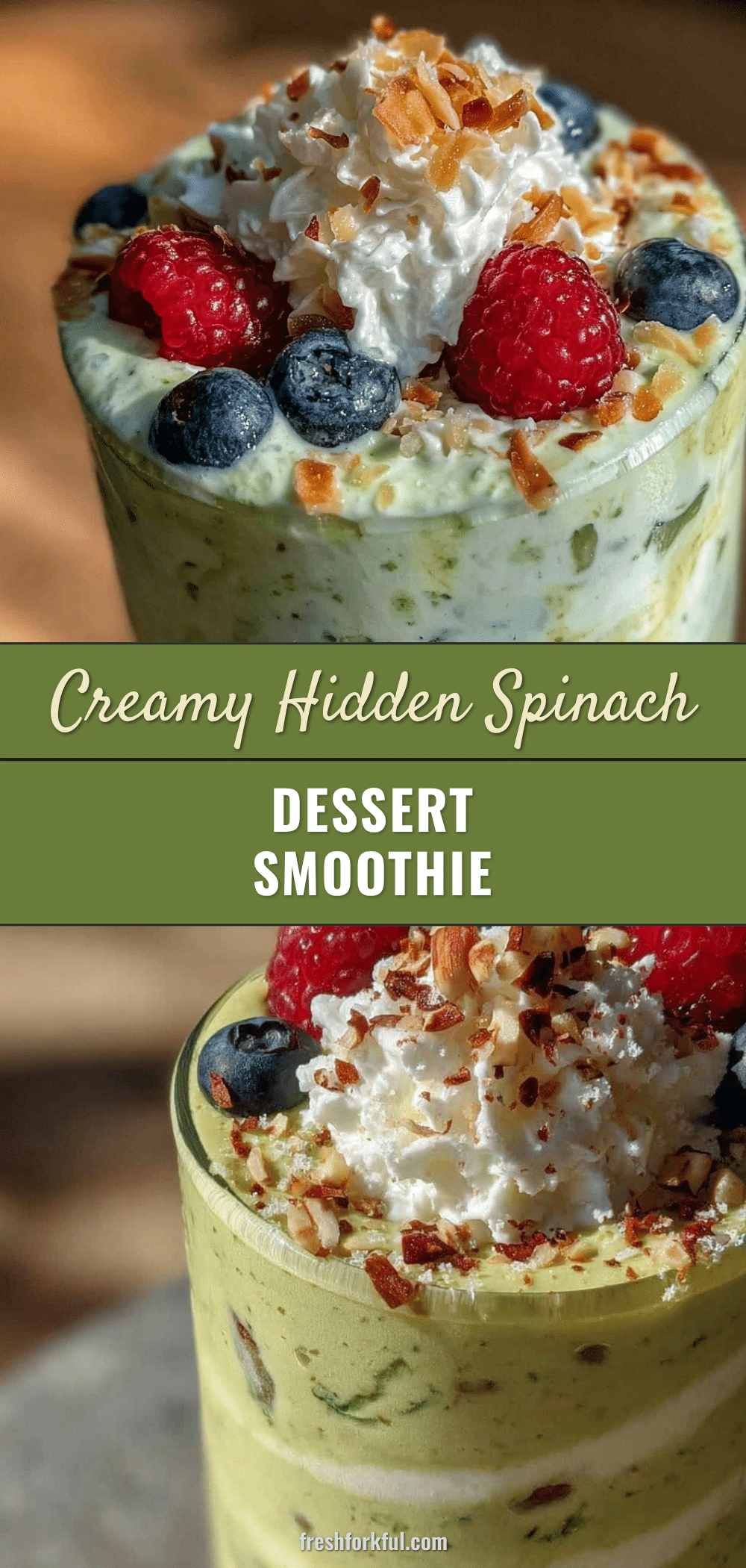 creamy hidden spinach smoothie recipe