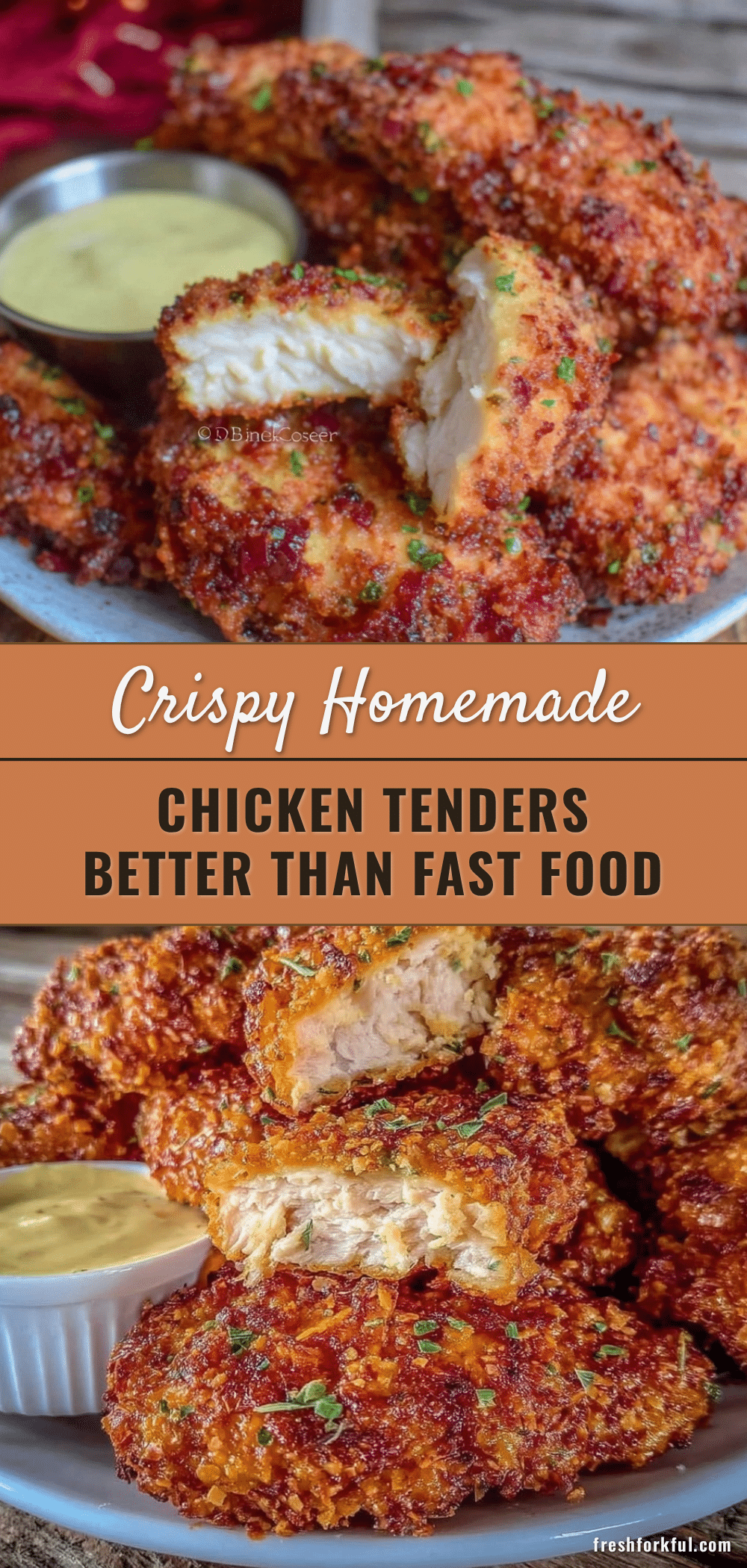 crispy homemade chicken tenders recipe