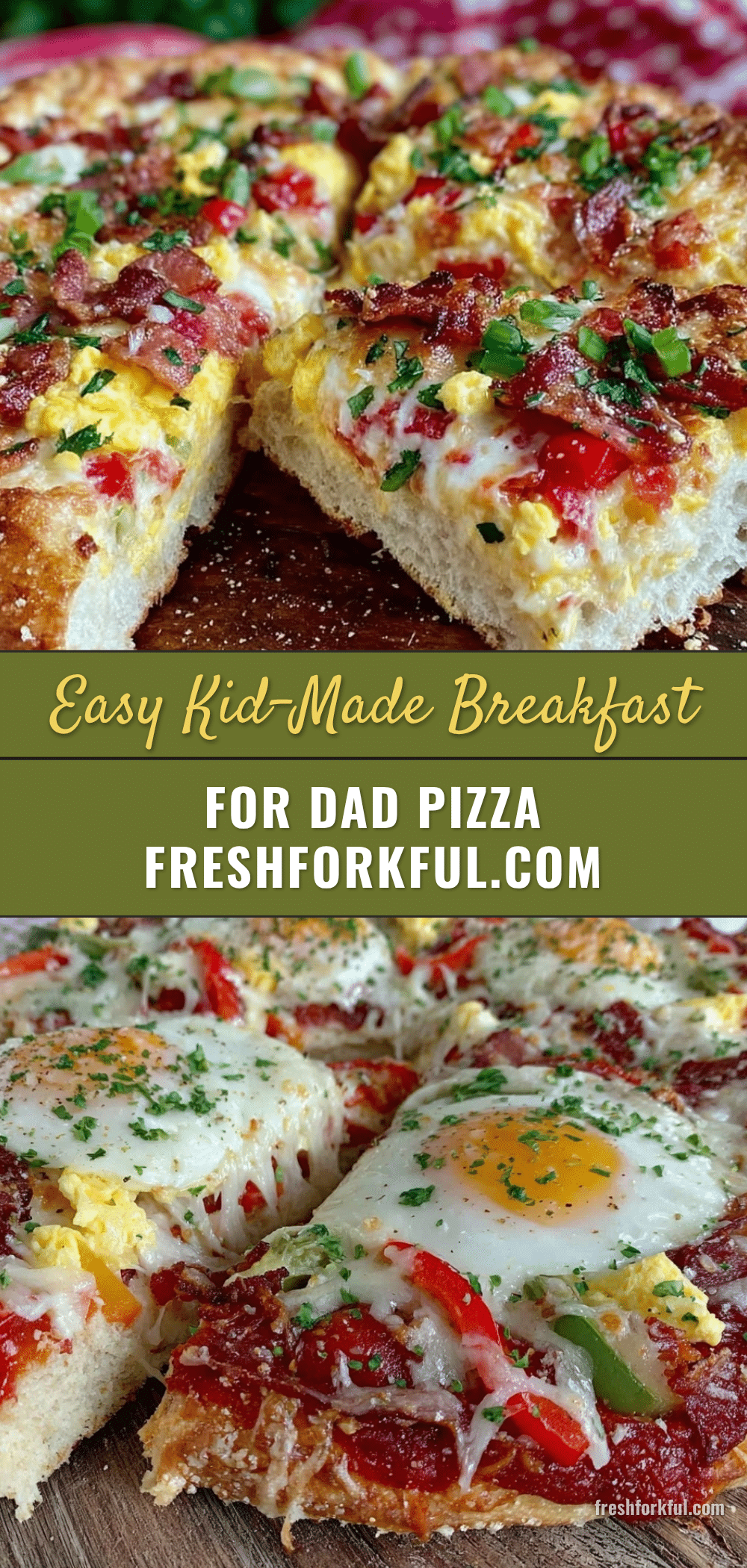 easy breakfast for dad pizza recipe