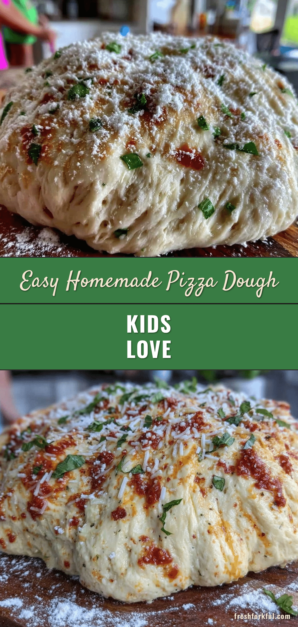 easy homemade pizza dough recipe