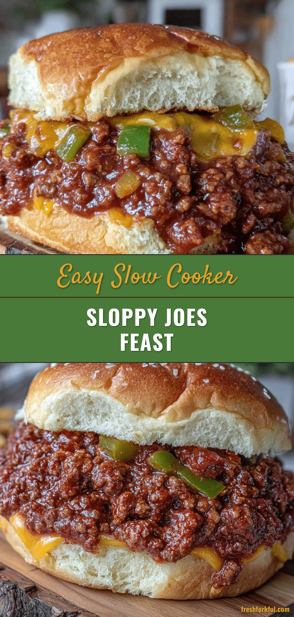 Easy Slow Cooker Sloppy Joes recipe