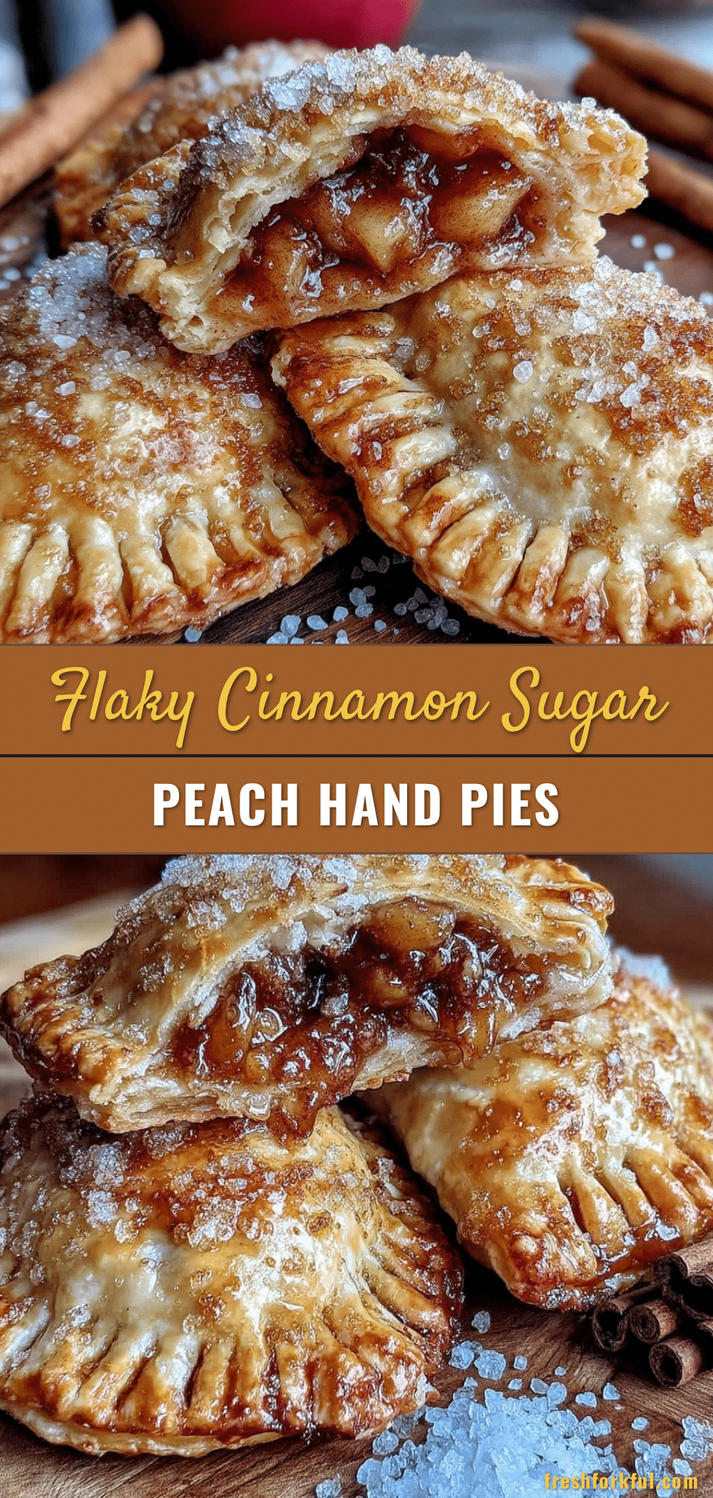flaky peach hand pies recipe