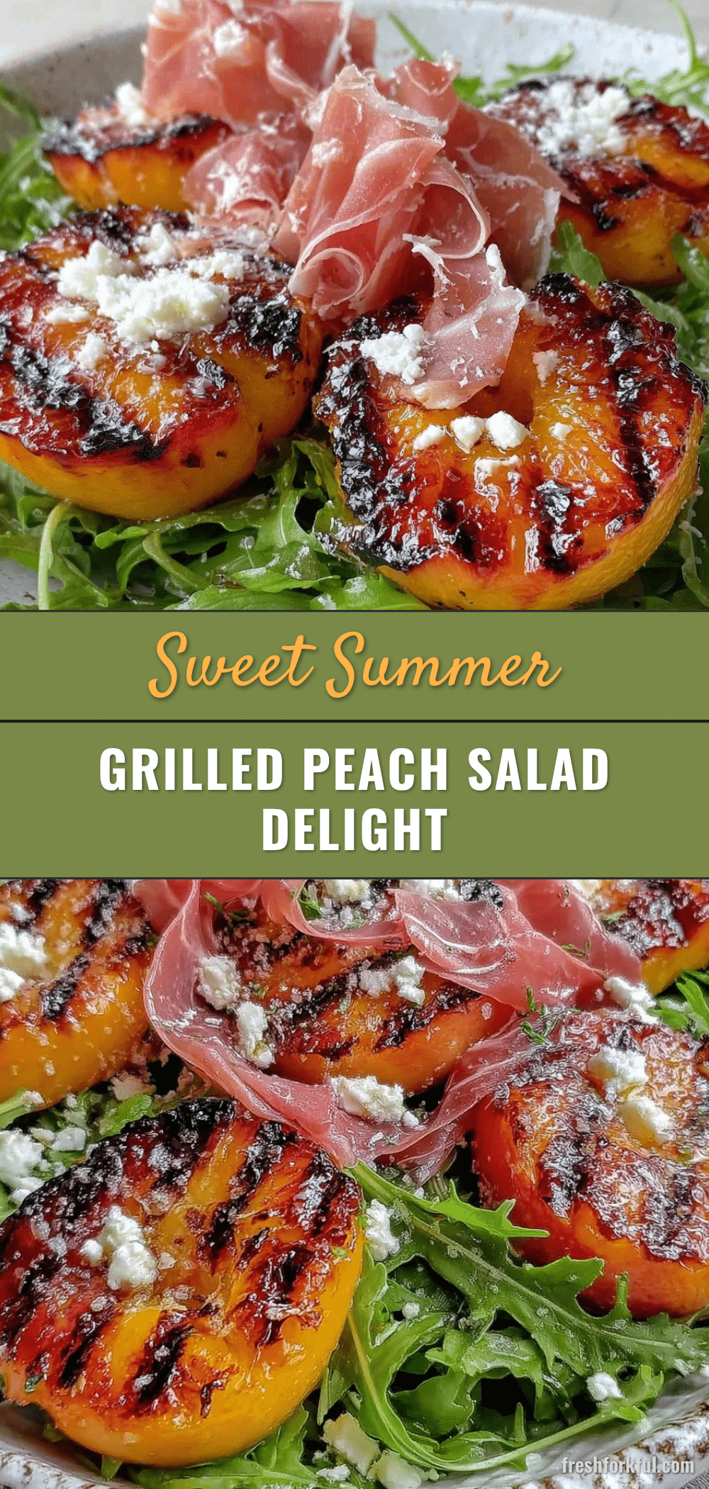 grilled peach salad recipe