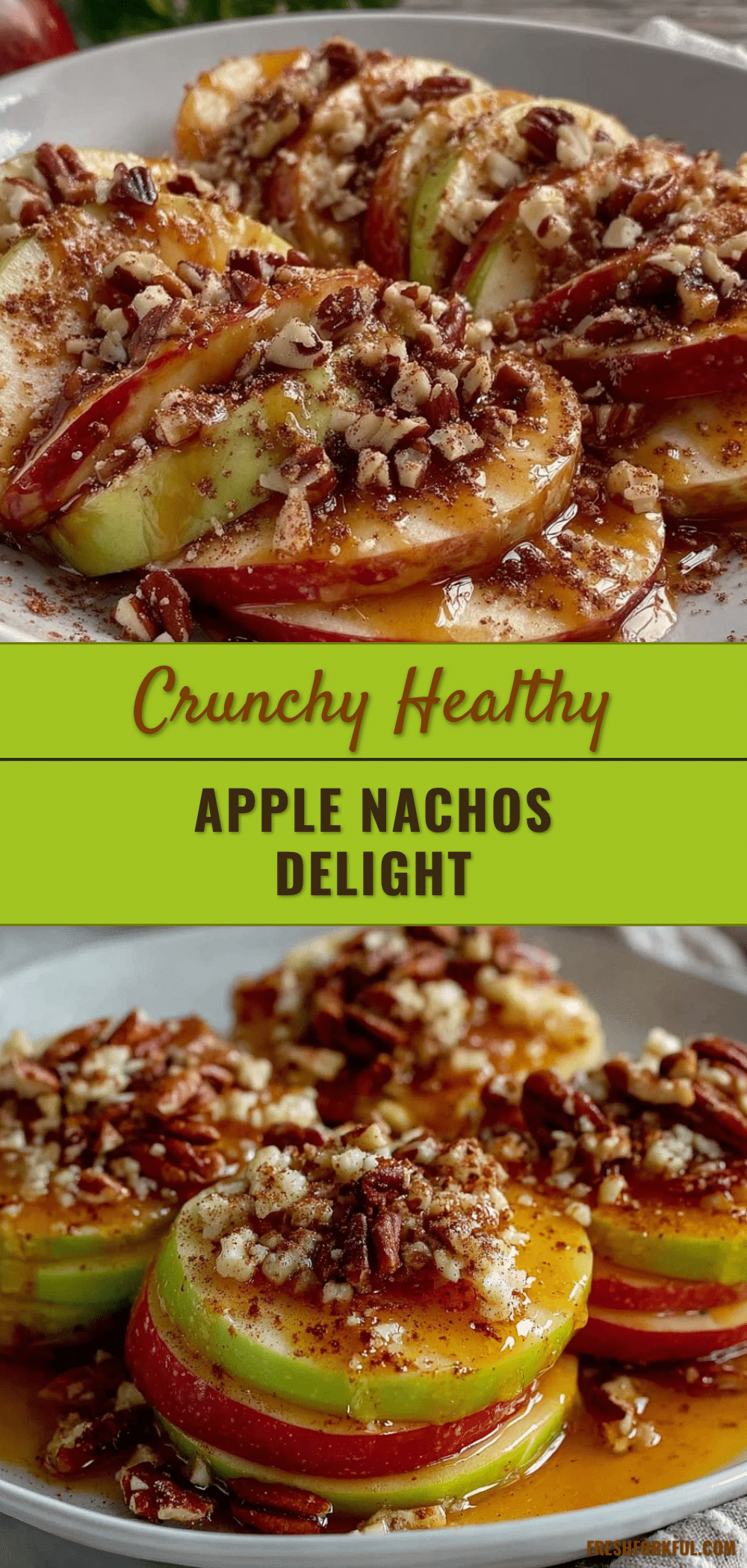 Healthy Apple Nachos recipe