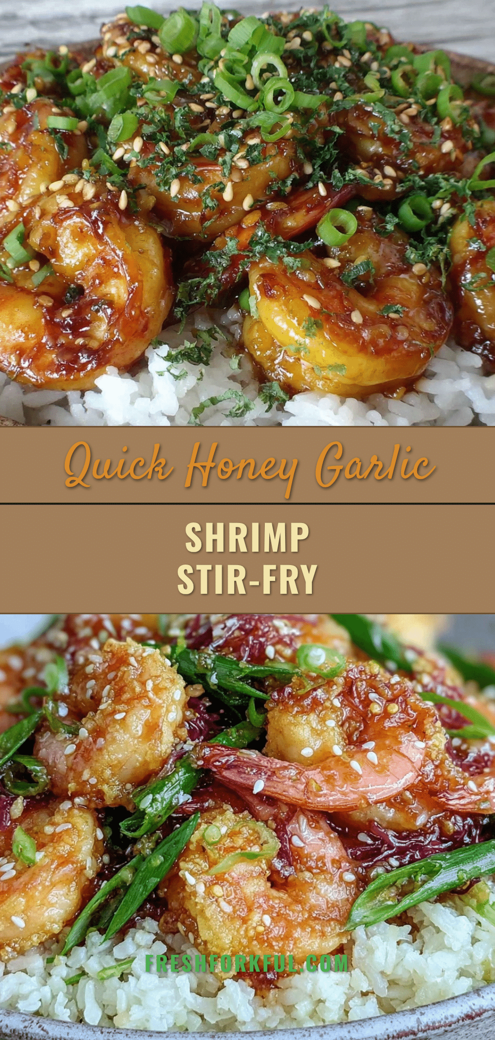 honey garlic shrimp stir-fry recipe