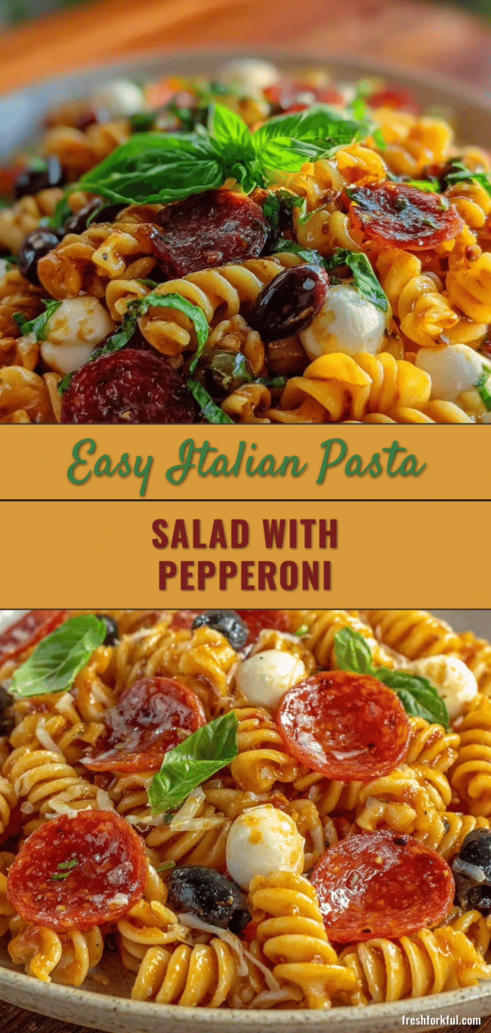 Italian Dressing Pasta Salad recipe