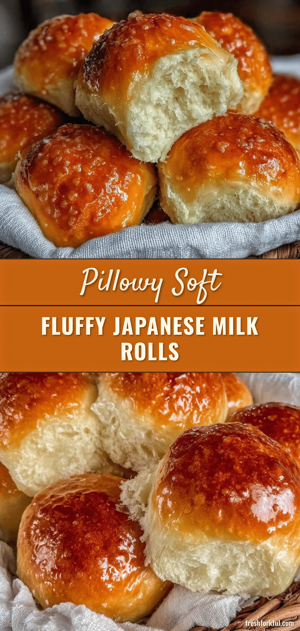 Japanese milk bread dinner rolls recipe