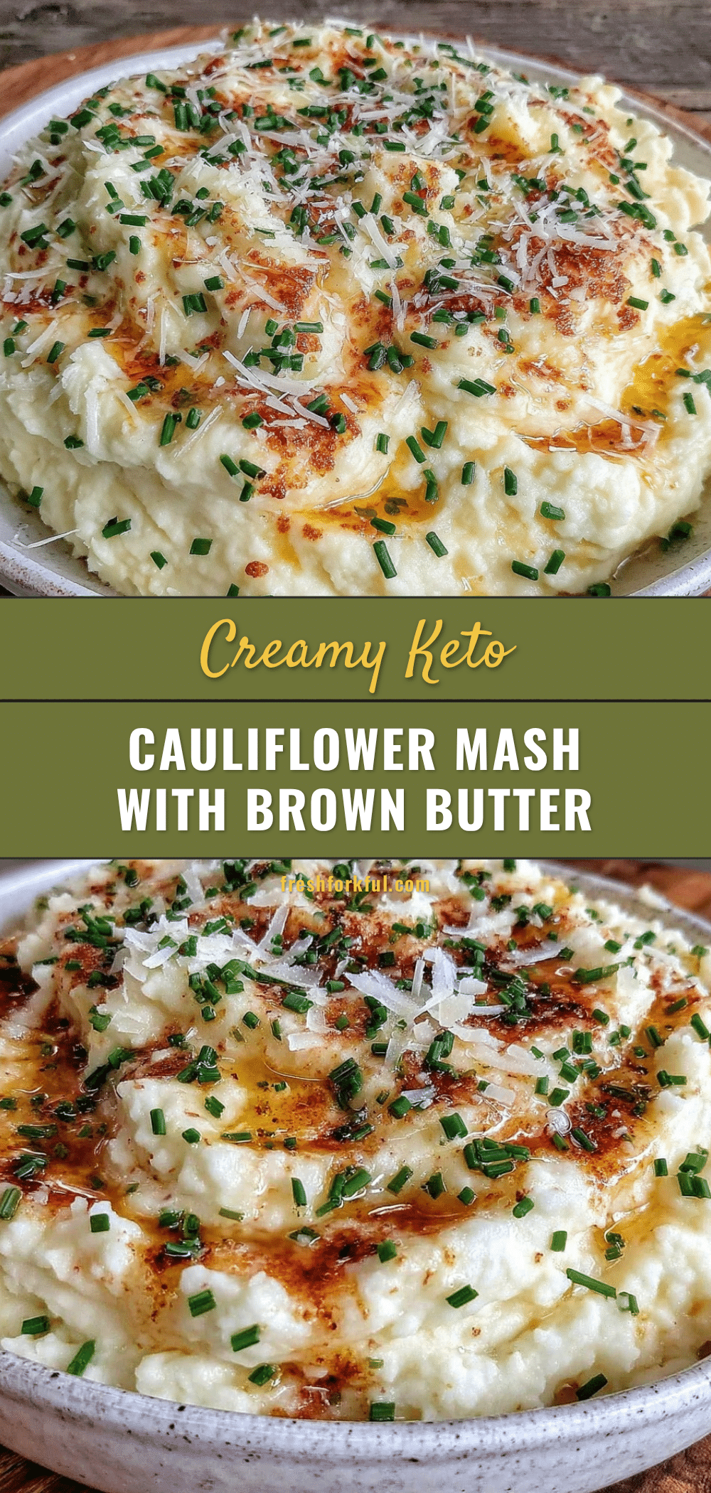 keto whipped cauliflower mash recipe