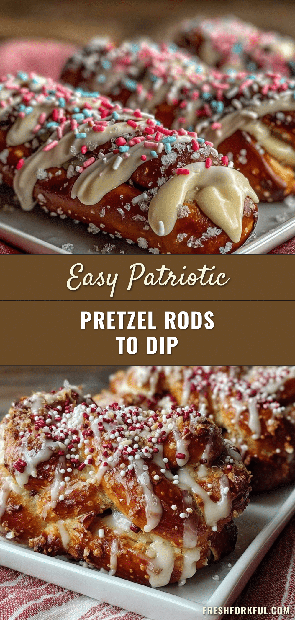 patriotic pretzel rods recipe recipe