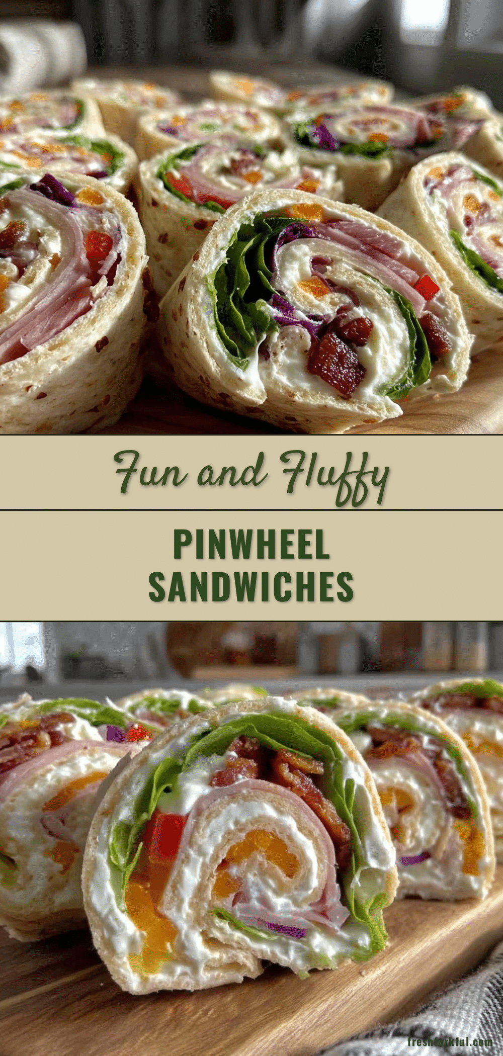 simple pinwheel sandwiches recipe