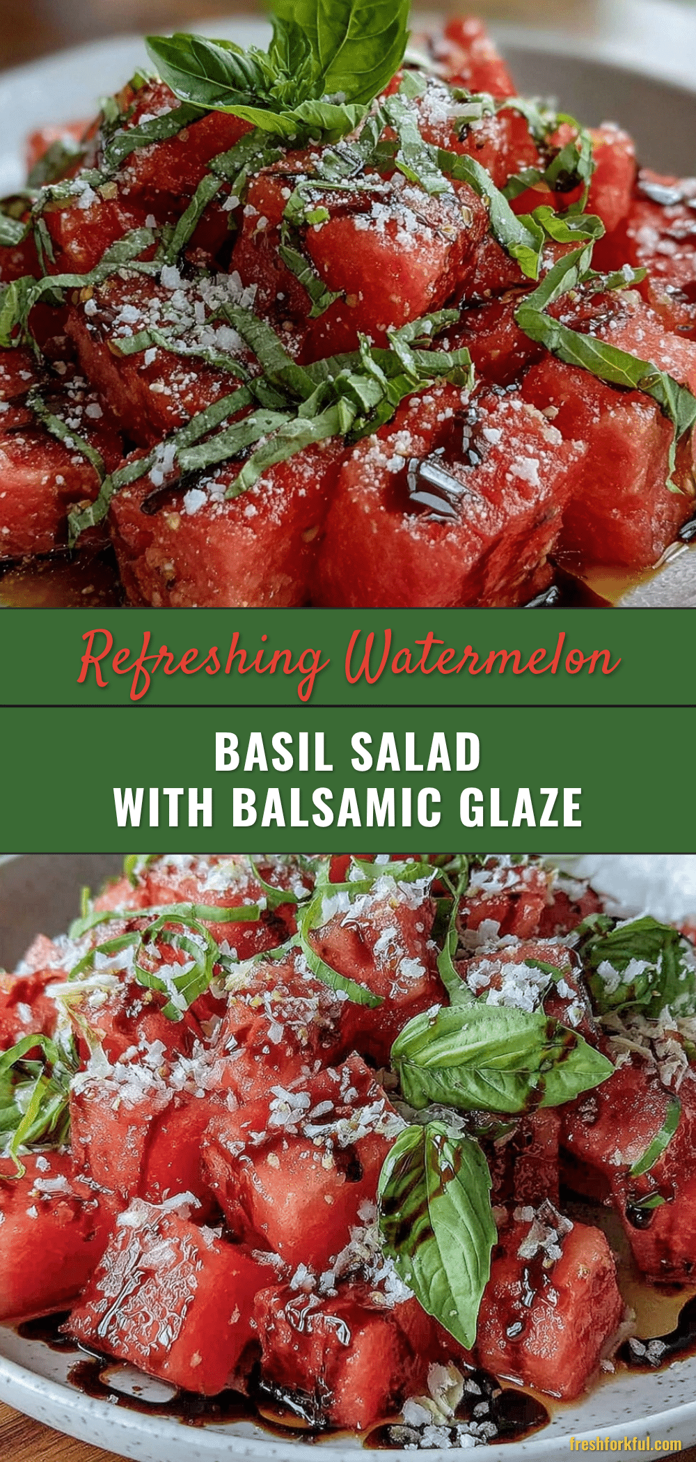 watermelon basil salad recipe