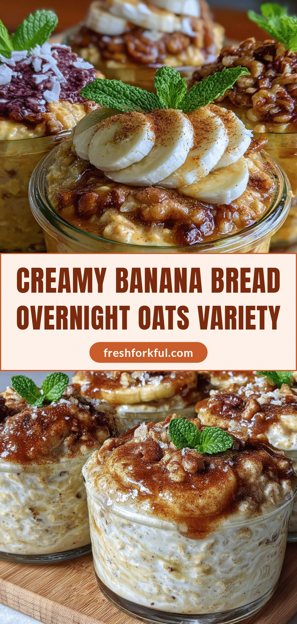 banana bread overnight oats recipe