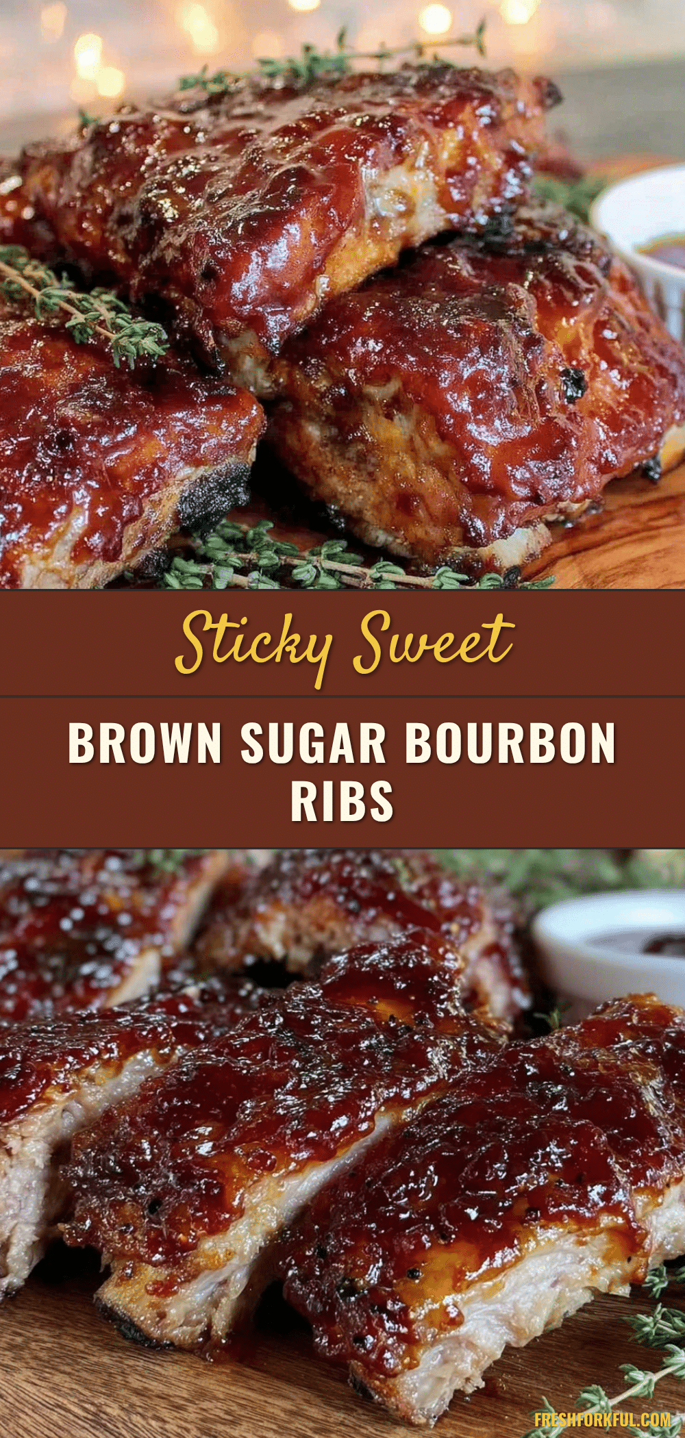 brown sugar bourbon glazed ribs slow cooker recipe recipe