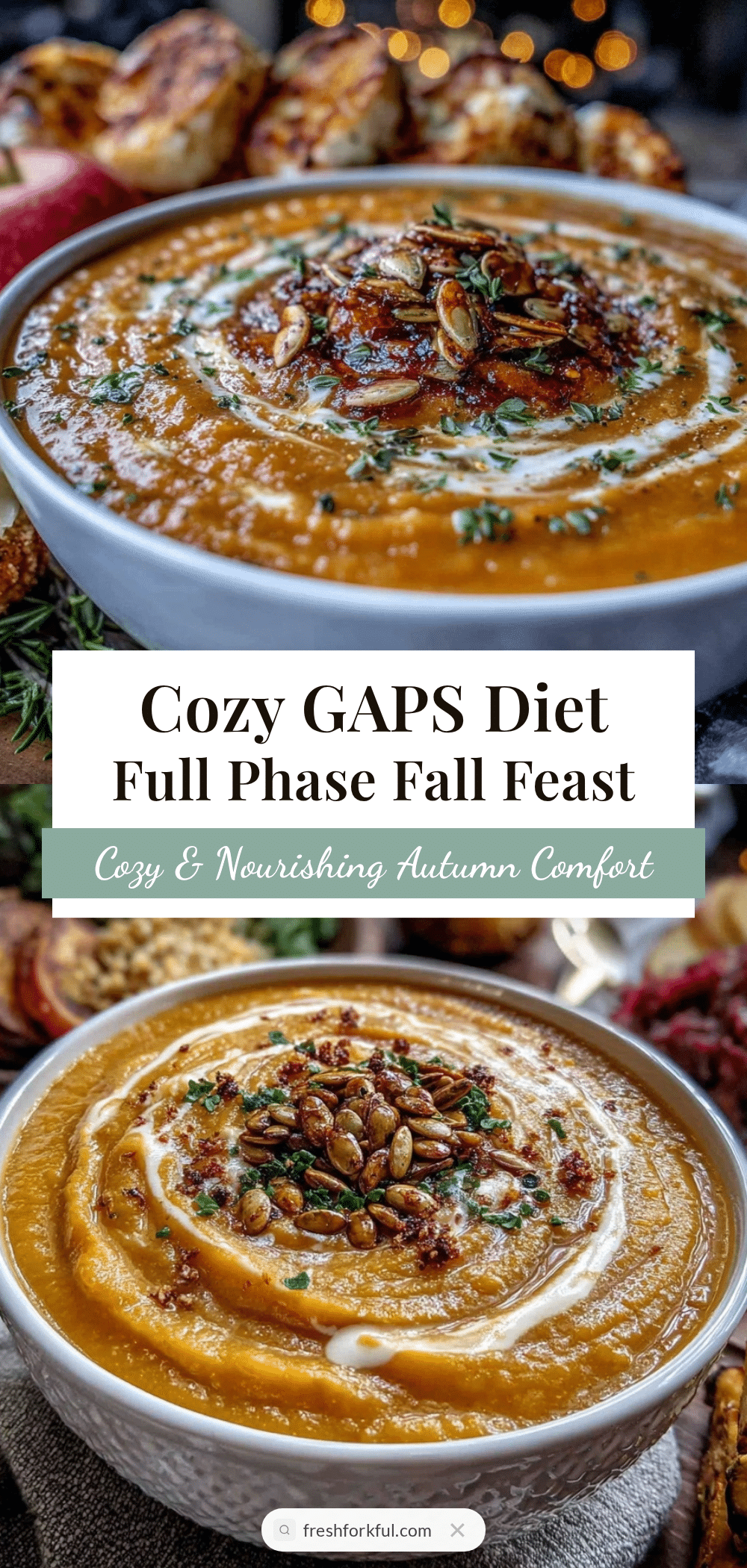 Cozy GAPS Diet Full Phase Fall Feast recipe