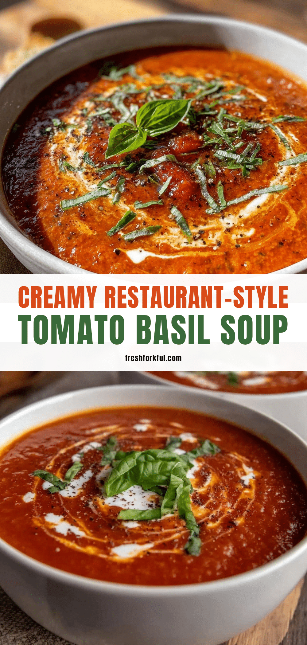 creamy tomato basil soup recipe