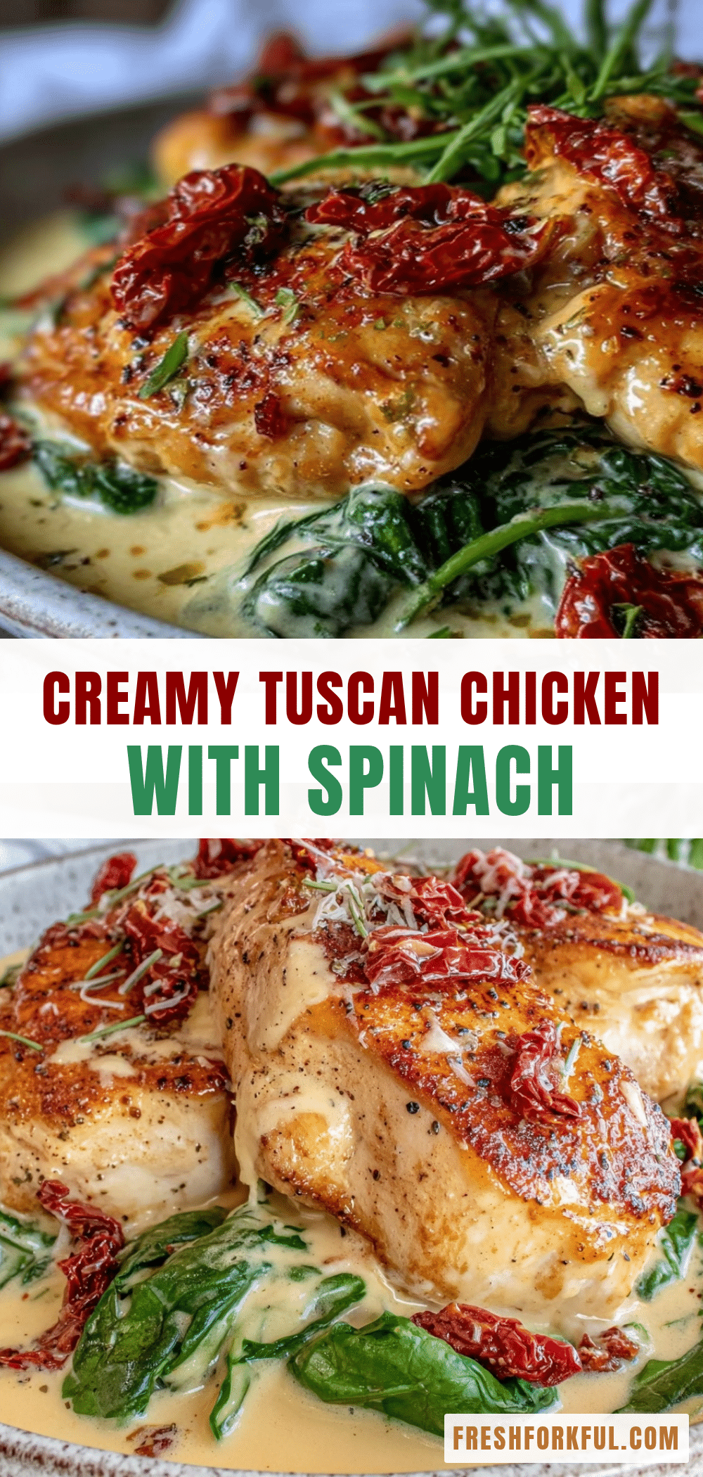 Creamy Tuscan Chicken recipe