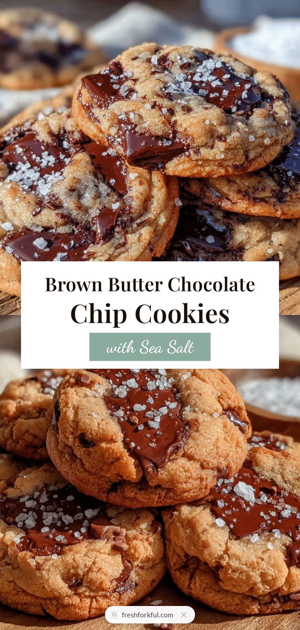 crispy brown butter chocolate chip cookies recipe