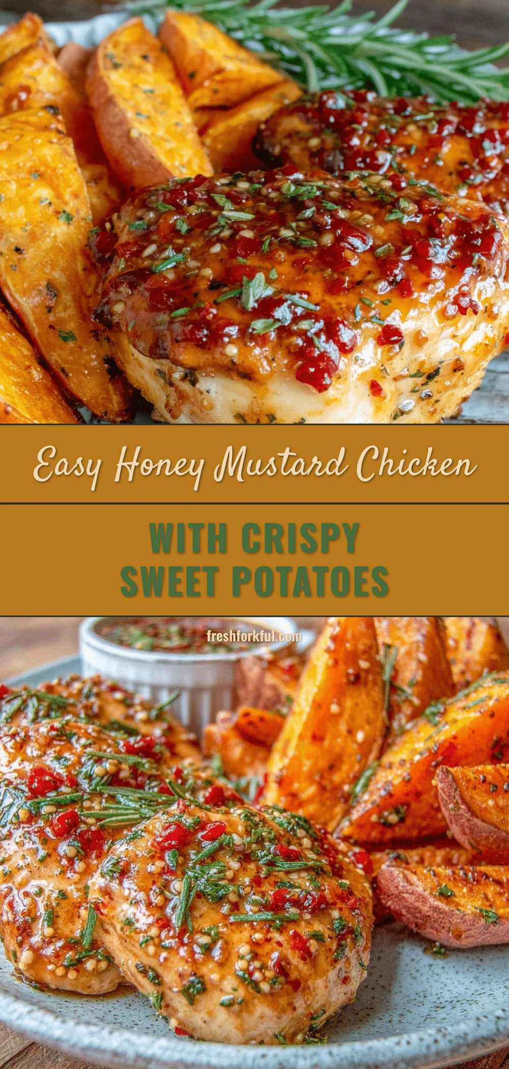easy honey mustard baked chicken recipe