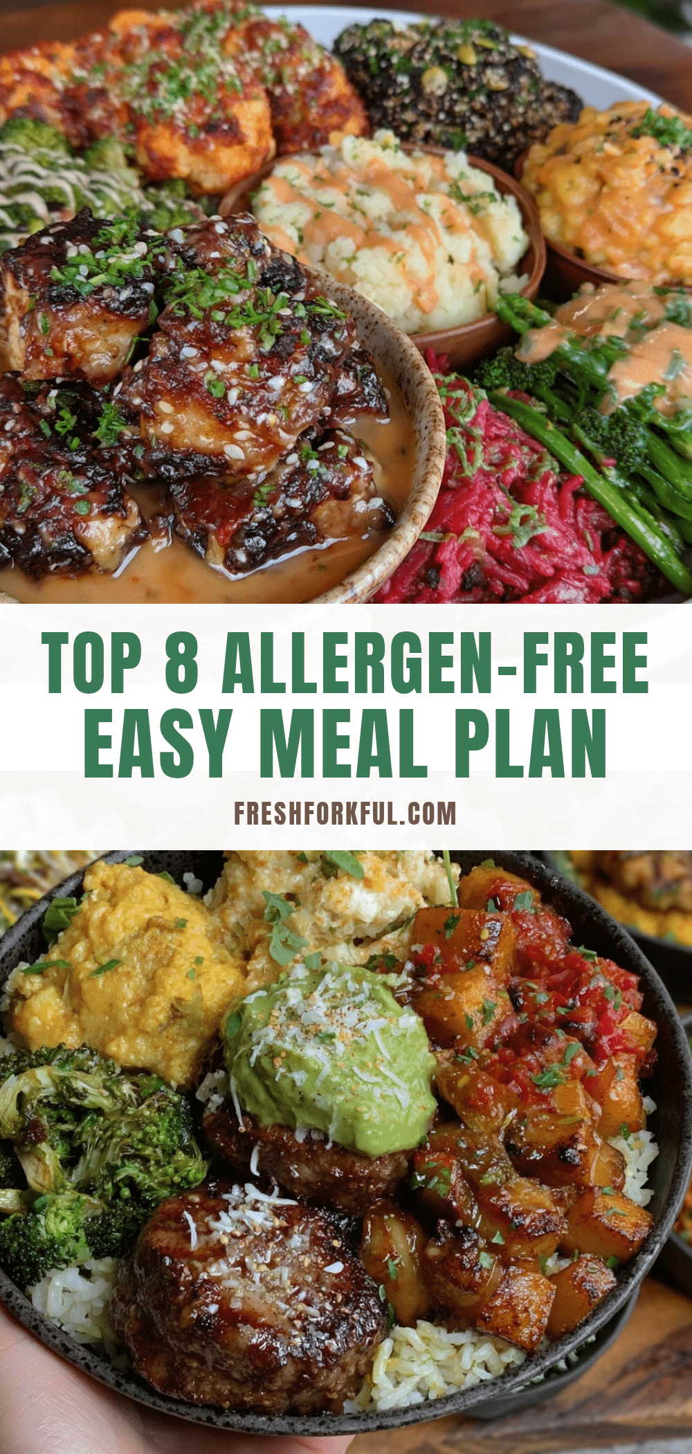 easy top 8 allergen-free meal plan recipe