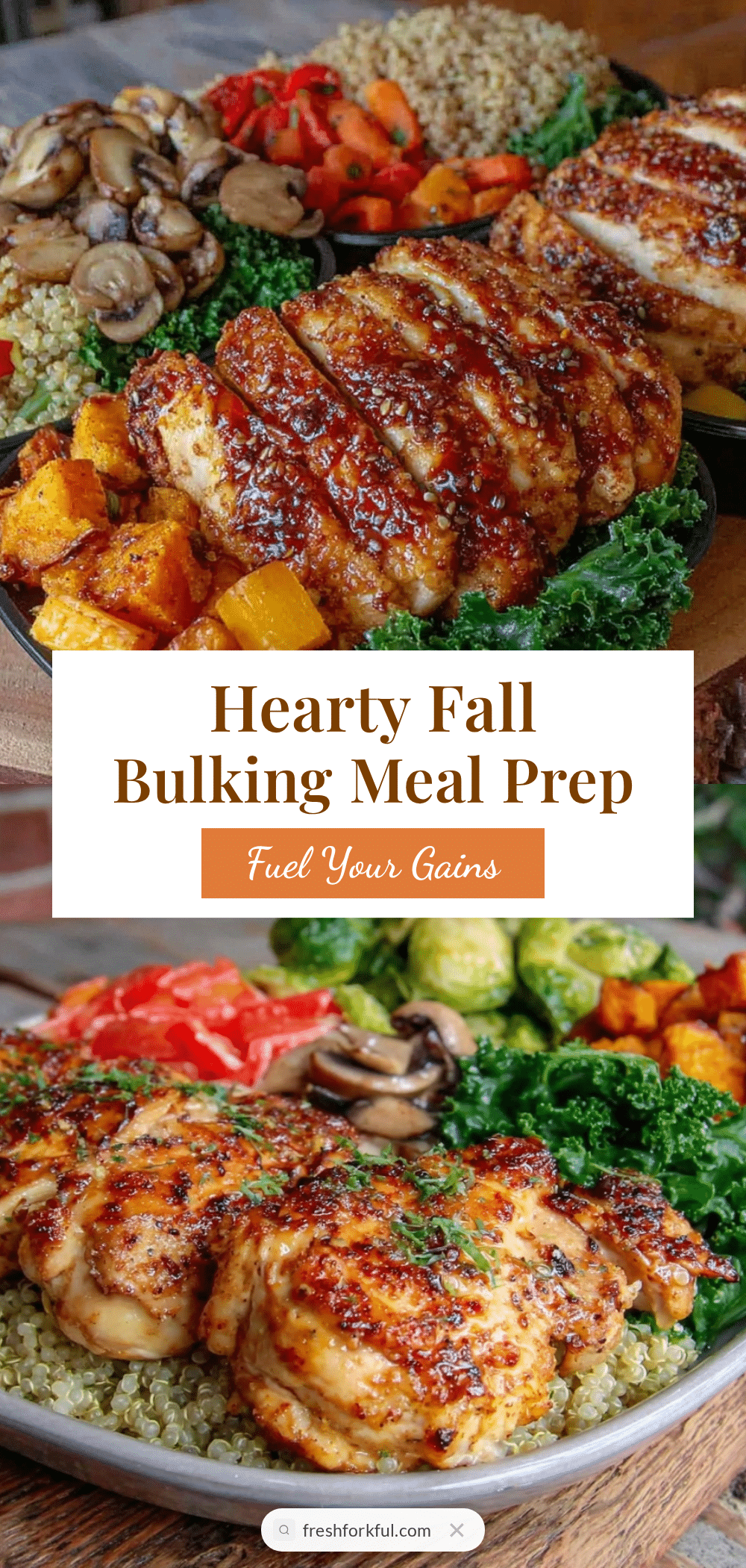 fall bulking meal prep recipe