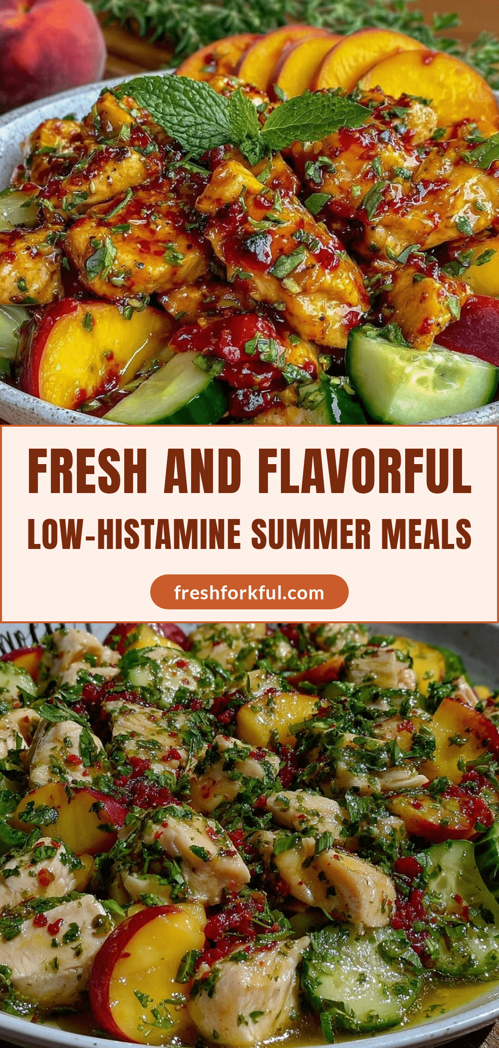 fresh low-histamine summer meals recipe