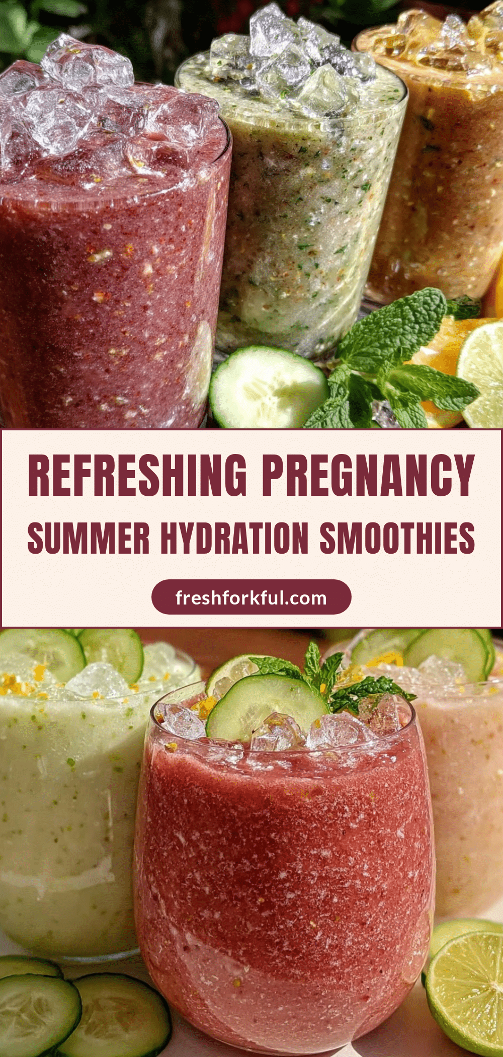 fresh pregnancy summer hydration smoothies recipe