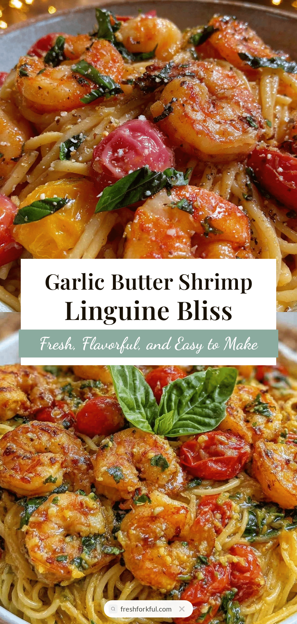 garlic butter shrimp linguine recipe