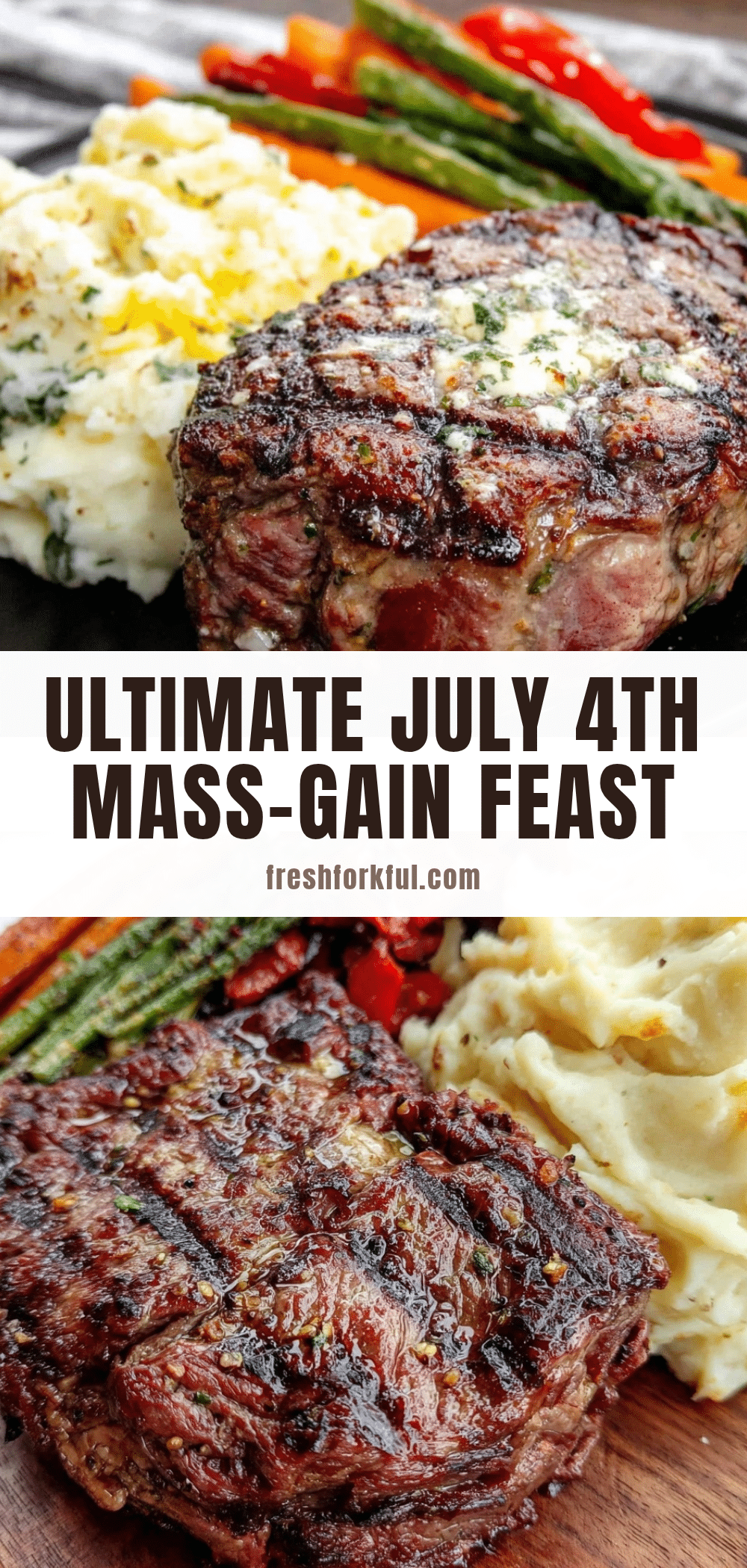 July 4th Bulking Menu recipe