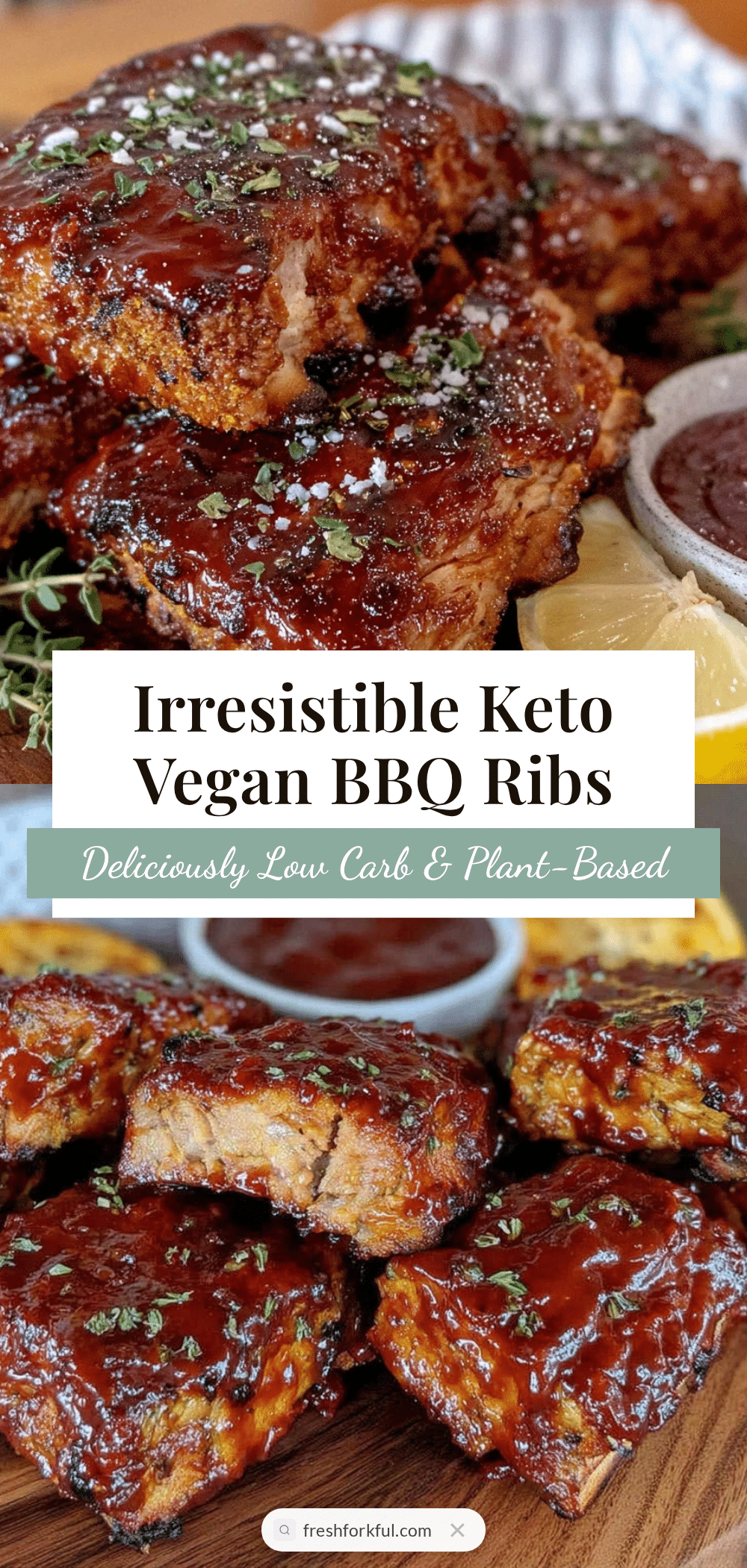 keto vegan bbq ribs recipe