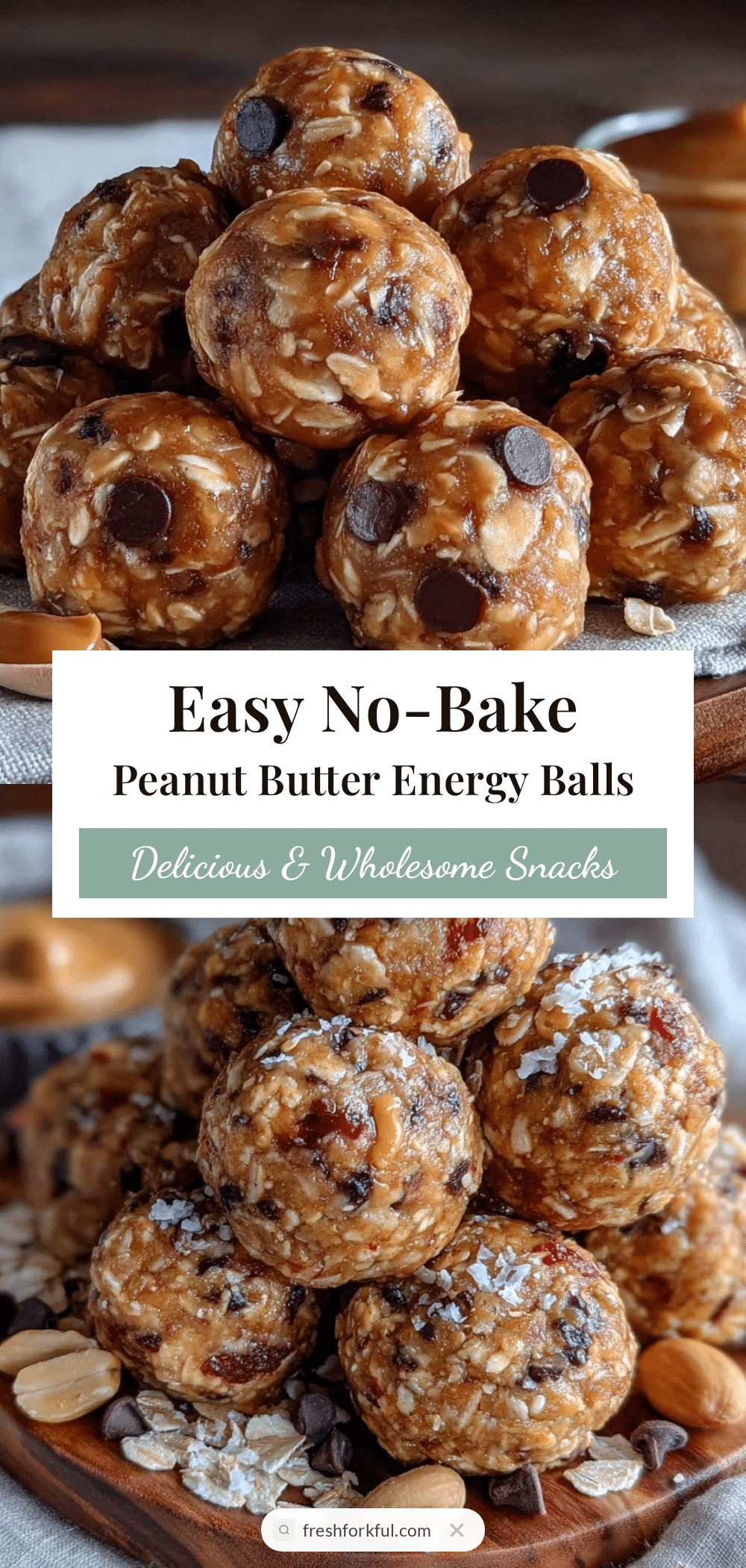 no bake peanut butter energy balls recipe
