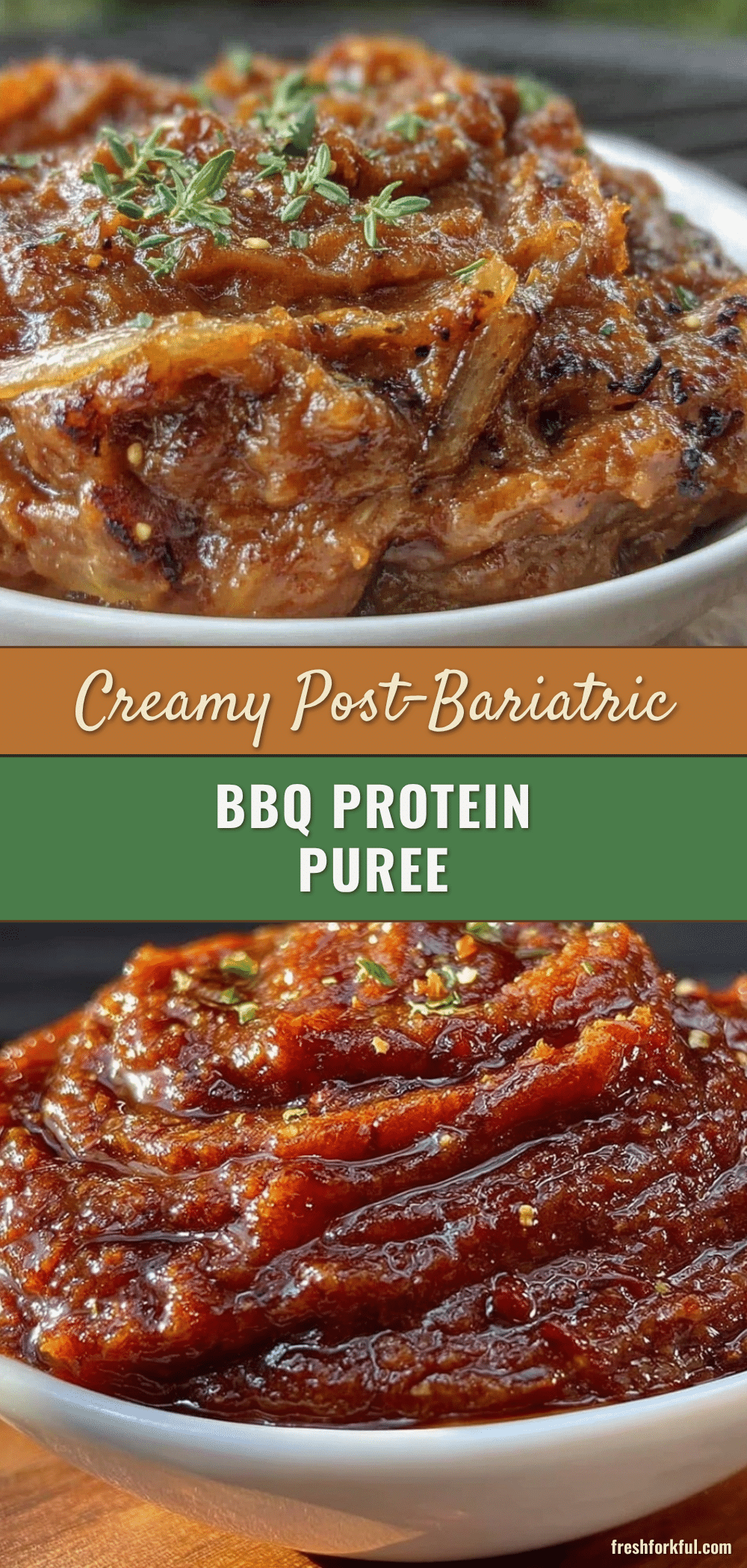 post-bariatric BBQ protein puree recipe