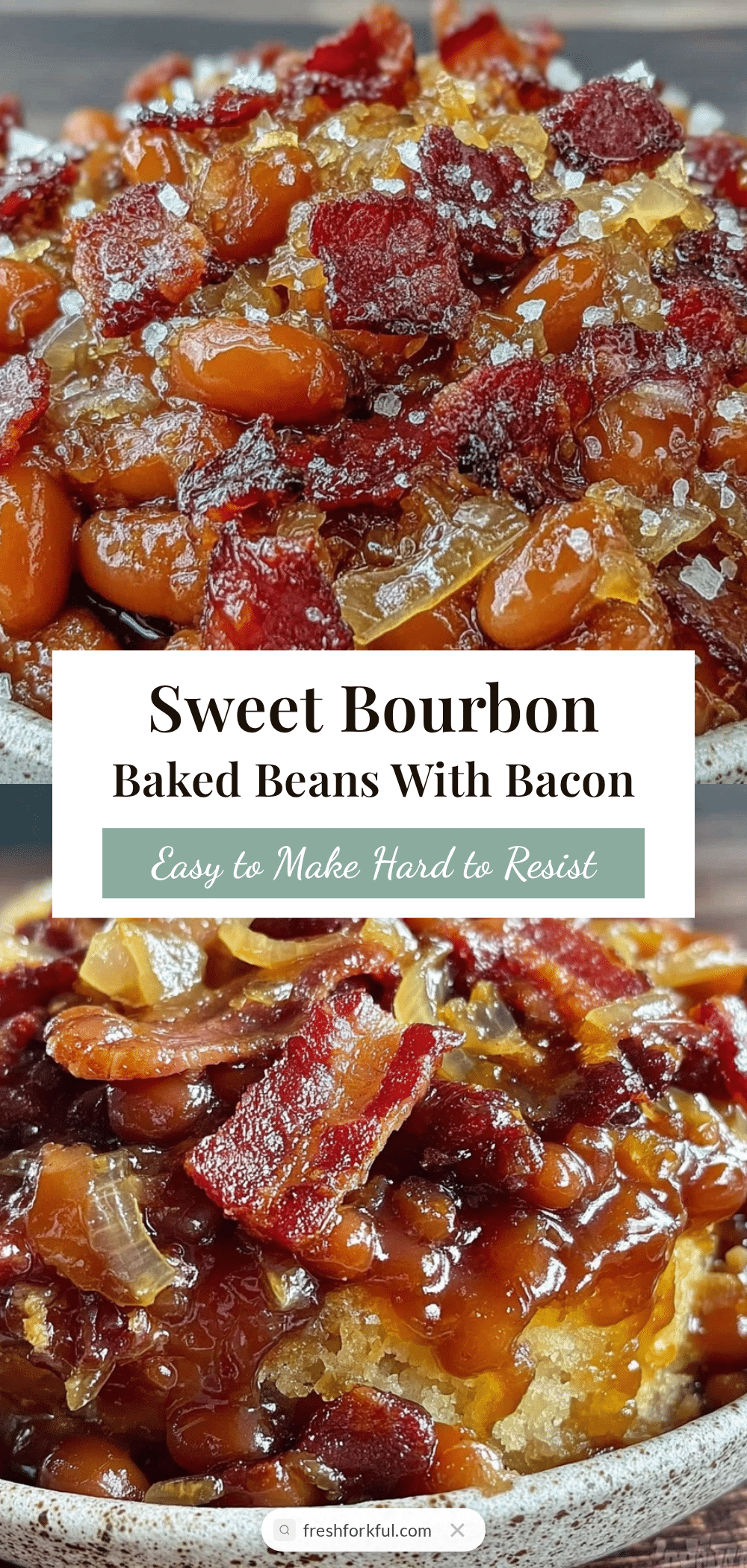 savory brown sugar bourbon baked beans recipe
