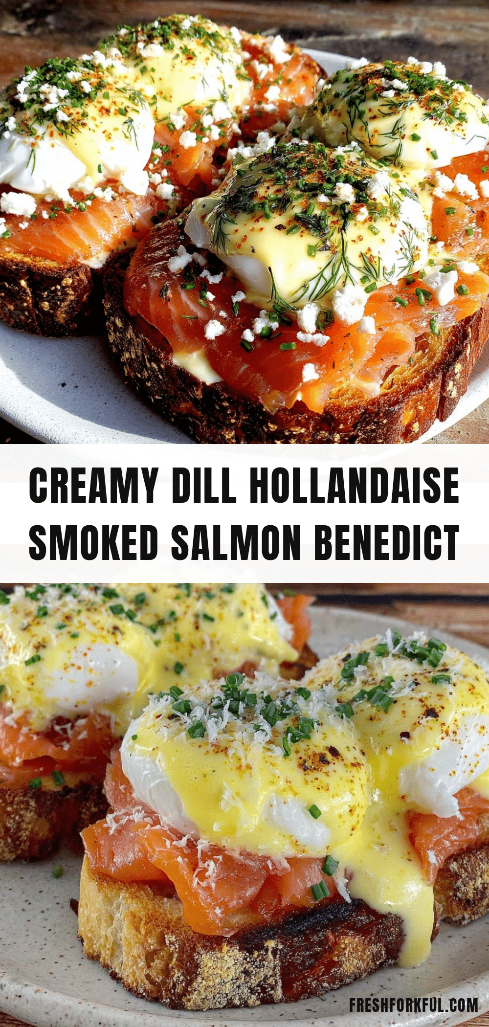 smoked salmon benedict recipe