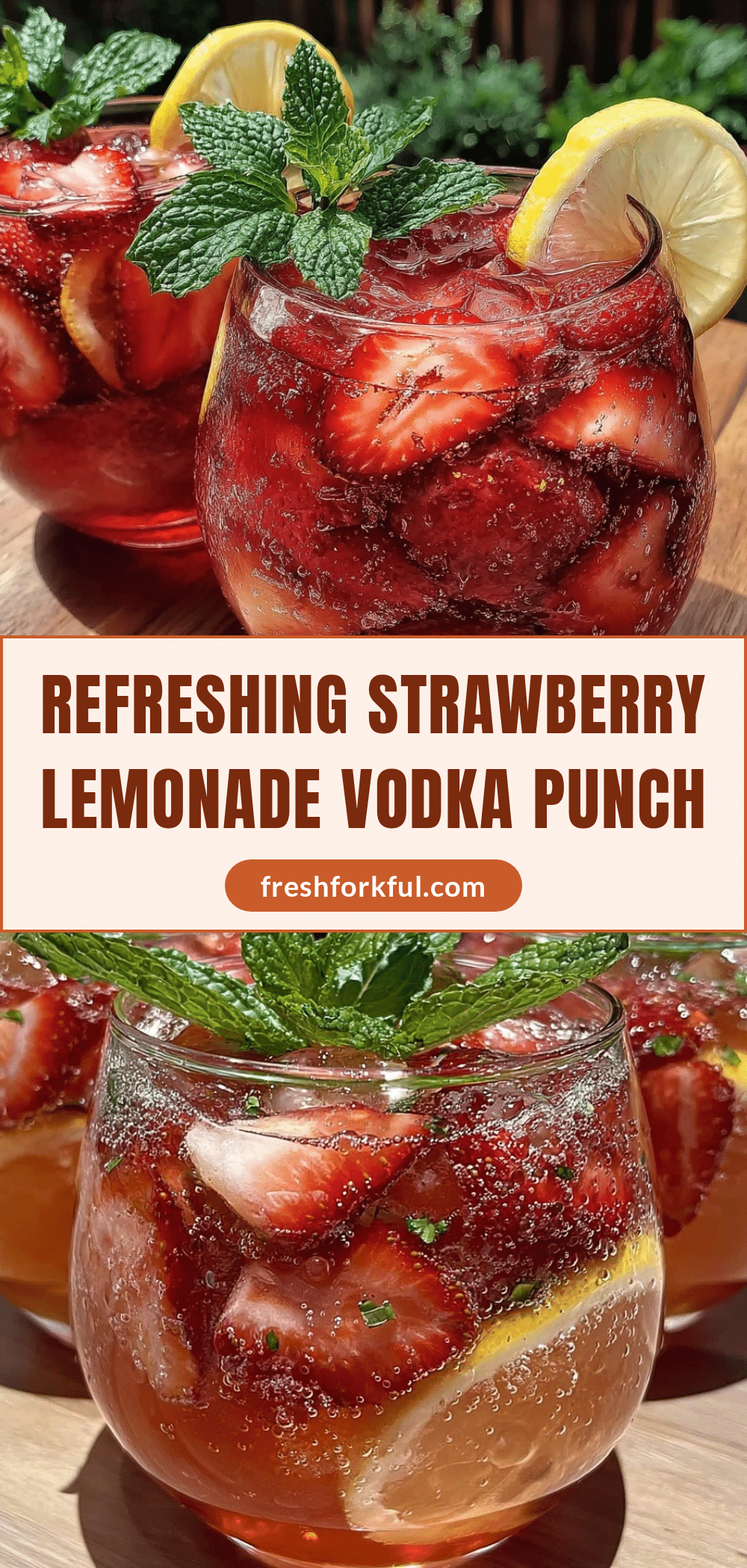 strawberry lemonade vodka punch recipe
