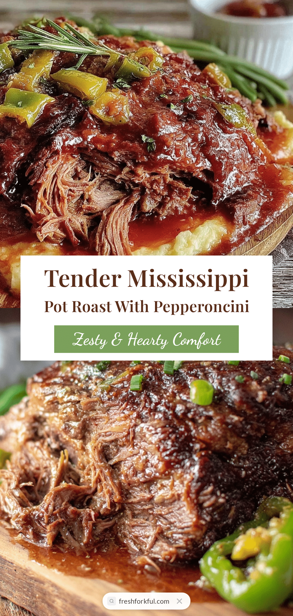 Tender Mississippi Pot Roast recipe